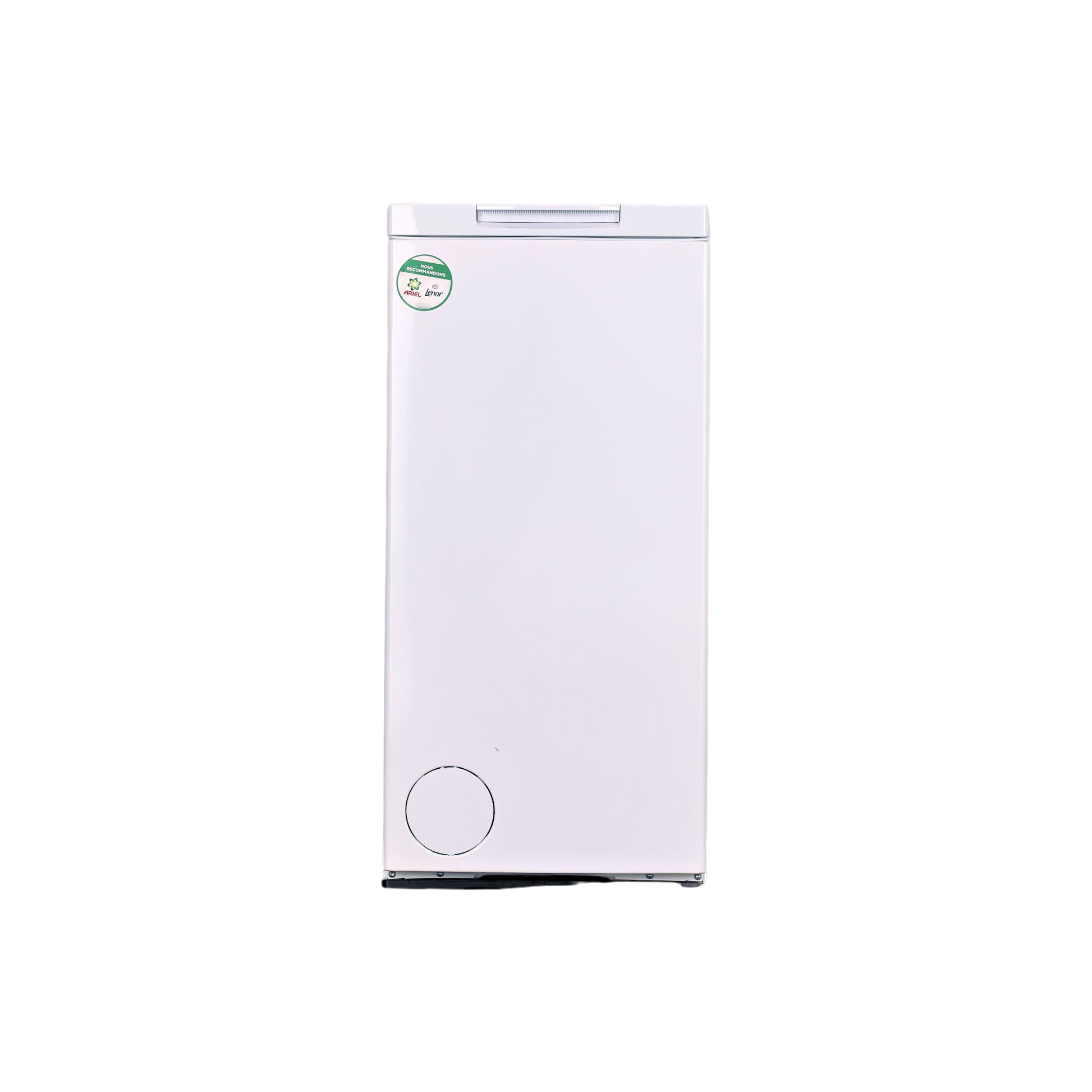 Lave-Linge Top 6 kg Reconditionné INDESIT BTWHS6261FR : vue de face