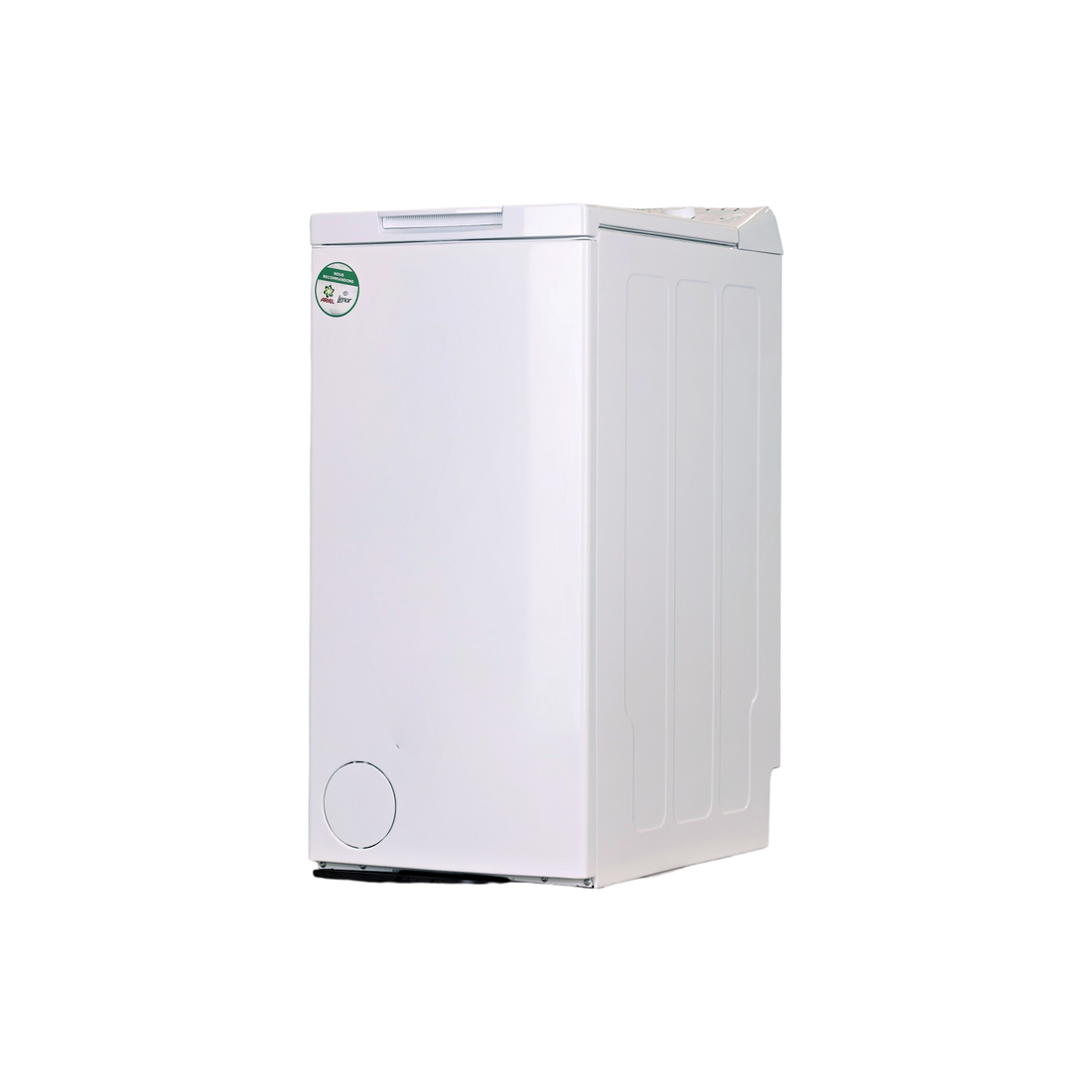 Lave-Linge Top 6 kg Reconditionné INDESIT BTWHS6261FR : vue du côté gauche
