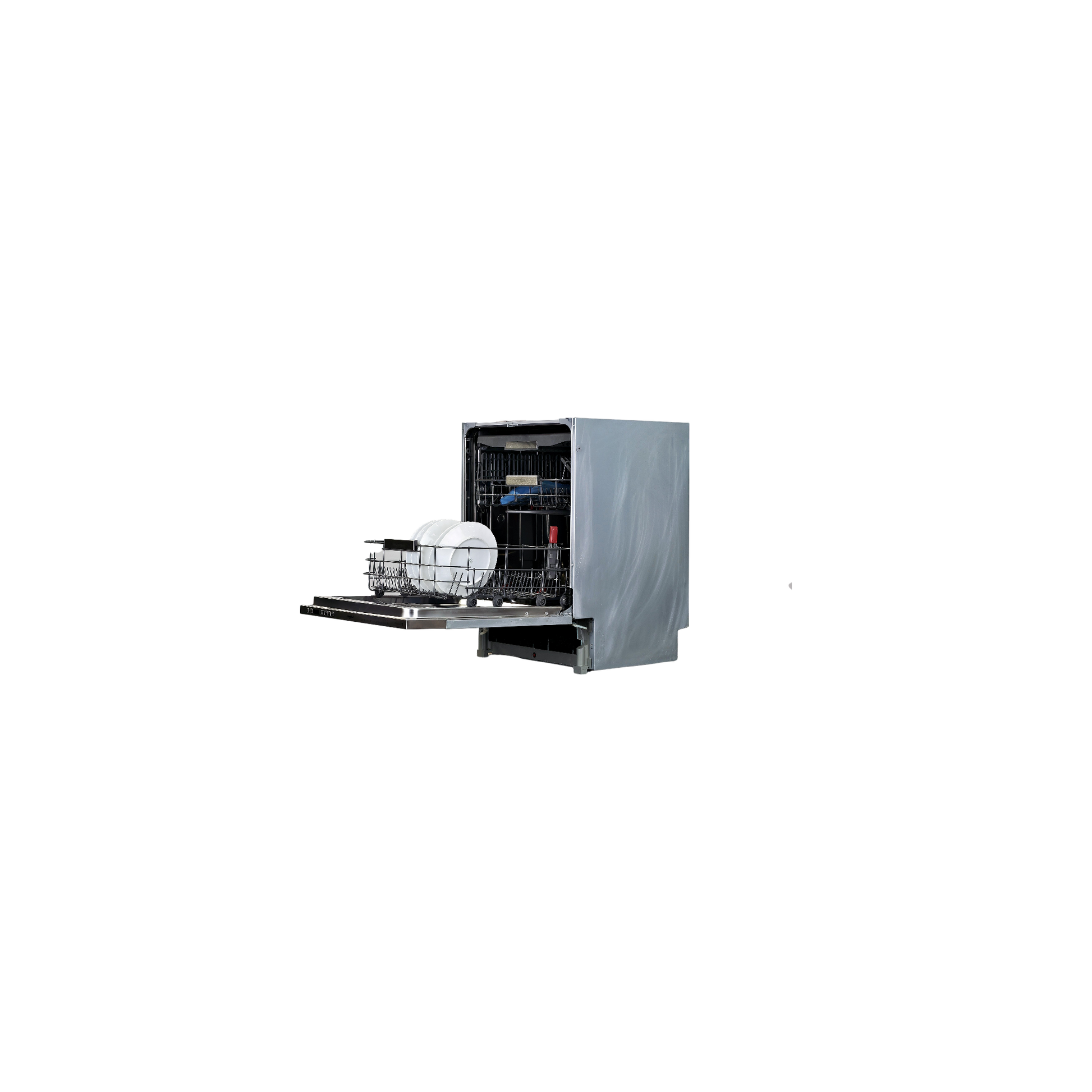 Lave-Vaisselle Encastrable 14 Cvts Reconditionné WHIRLPOOL WIO3O33PFX : vue de l'intérieur