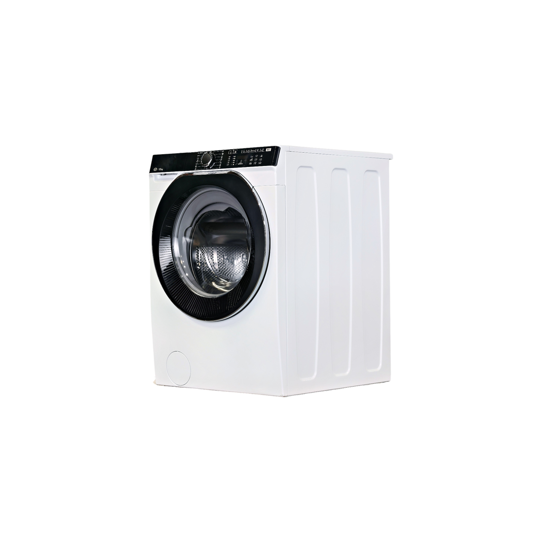 Lave-Linge Hublot 12 kg Reconditionné ESSENTIEL B ELF1214-2B : vue du côté gauche