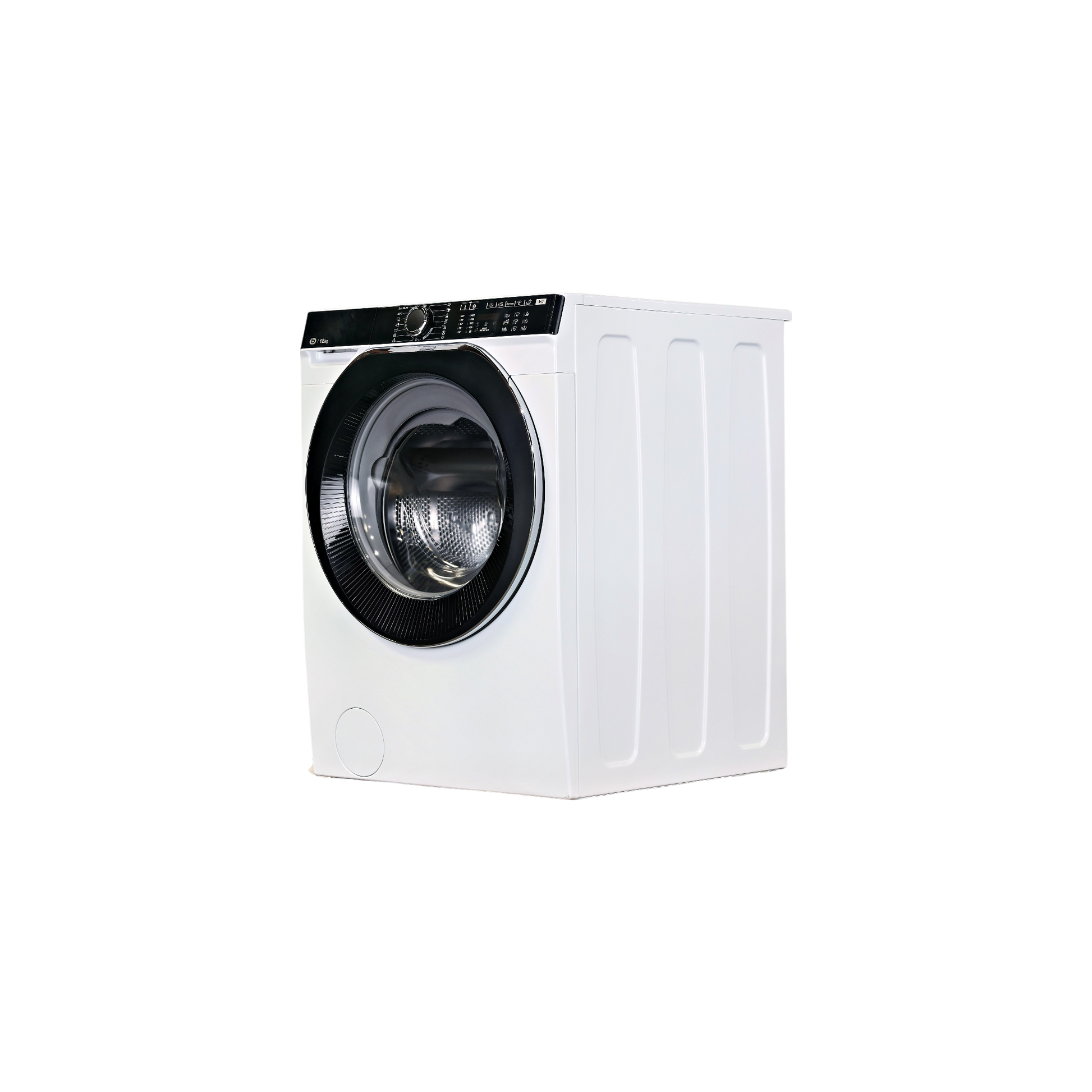 Lave-Linge Hublot 12 kg Reconditionné ESSENTIEL B ELF1214-2B : vue du côté gauche