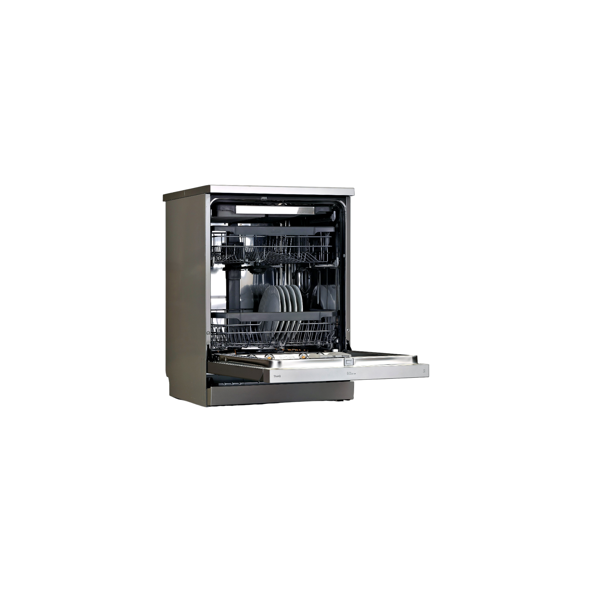 Lave-Vaisselle Pose Libre 14 Cvts Reconditionné LG DF365FPS : vue de l'intérieur