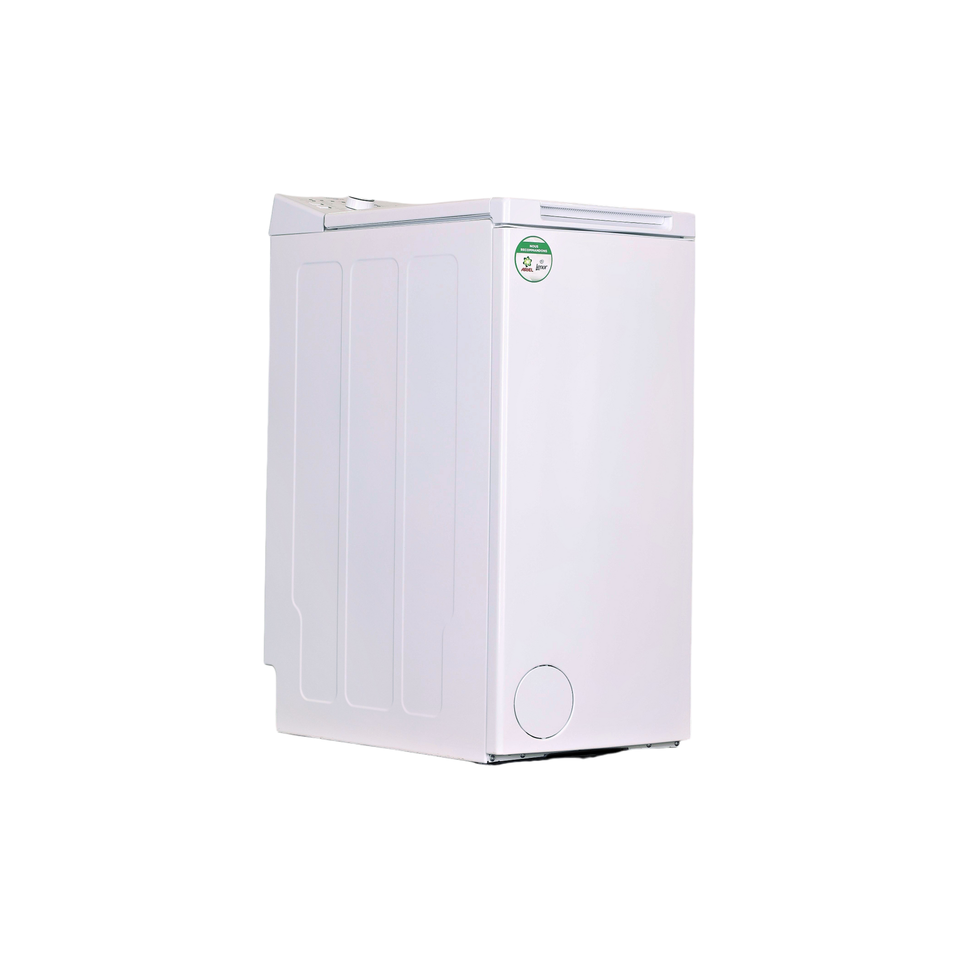 Lave-Linge Top 6 kg Reconditionné WHIRLPOOL TDLR6265FR : vue du côté droit
