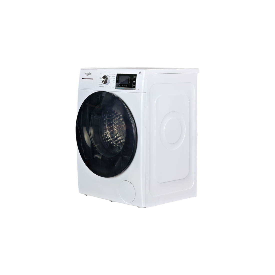 Lave-Linge Hublot 8 kg Reconditionné WHIRLPOOL W6XW845WRFR : vue du côté gauche