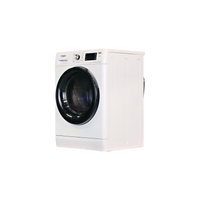 Lave-Linge Sechant 8 kg Reconditionné WHIRLPOOL FFWDB864489BVFR : vue du côté gauche