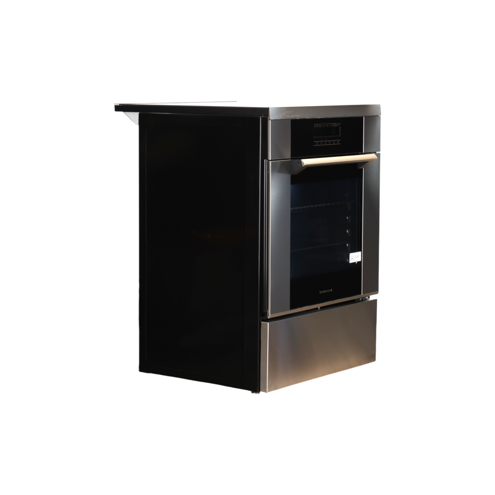 Cuisinière Vitrocéramique  Reconditionné DE-DIETRICH DCI1583X : vue du côté droit