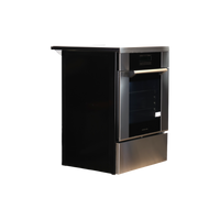Cuisinière Vitrocéramique  Reconditionné DE-DIETRICH DCI1583X : vue du côté droit