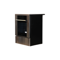 Cuisinière Vitrocéramique  Reconditionné DE-DIETRICH DCI1583X : vue du côté gauche