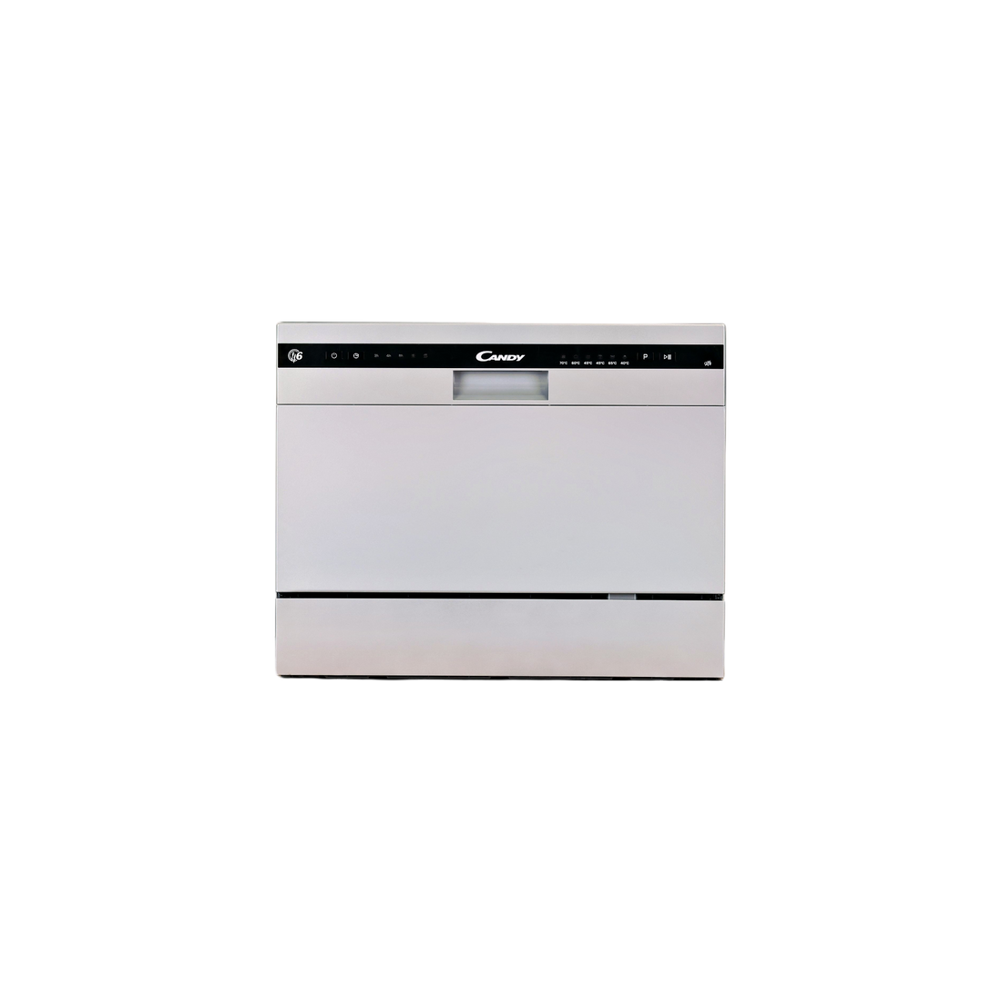 Lave-Vaisselle Pose Libre 6 Cvts Reconditionné CANDY CDCP6S : vue de face