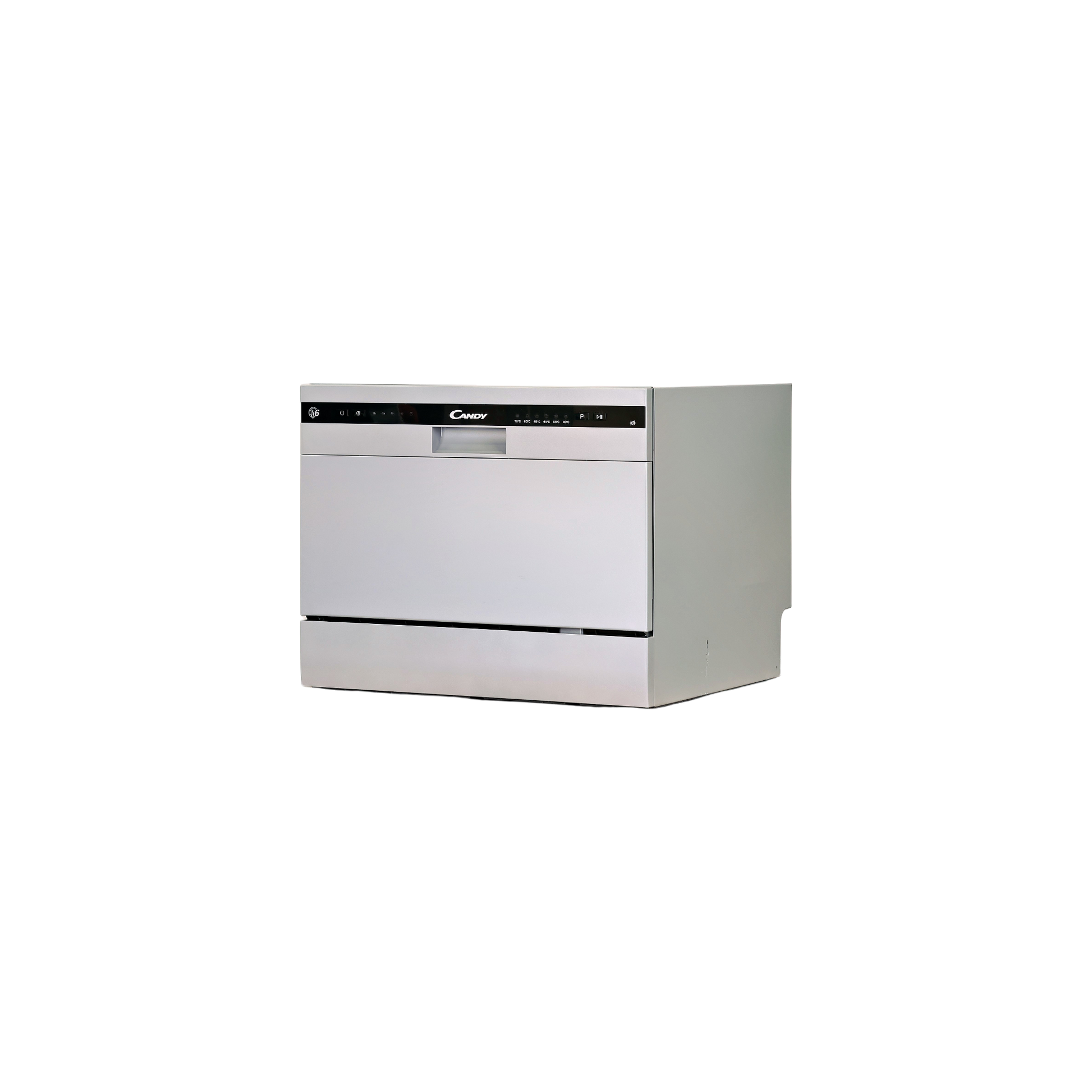 Lave-Vaisselle Pose Libre 6 Cvts Reconditionné CANDY CDCP6S : vue du côté gauche