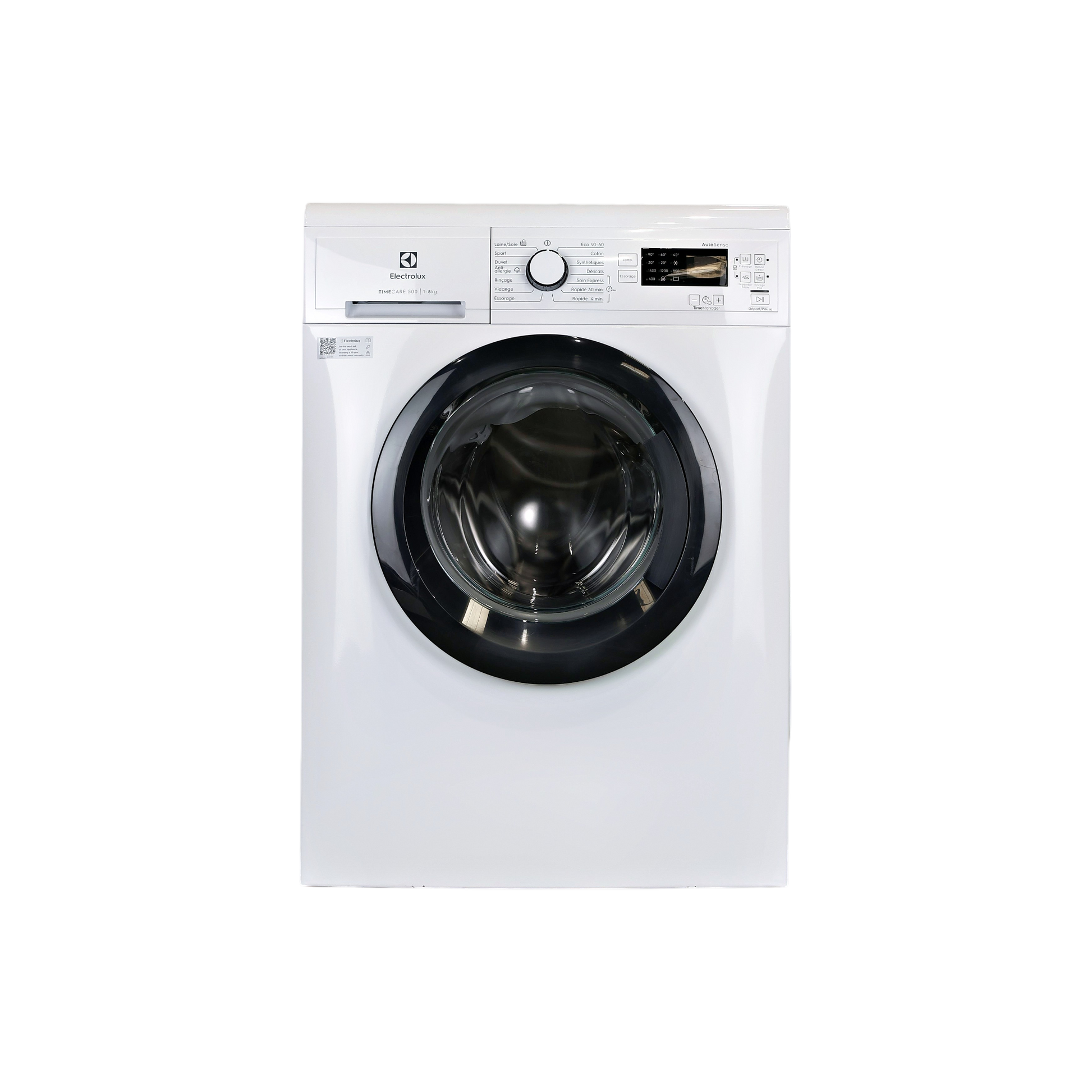 Lave-Linge Hublot 8 kg Reconditionné ELECTROLUX EW2F7814FA : vue de face