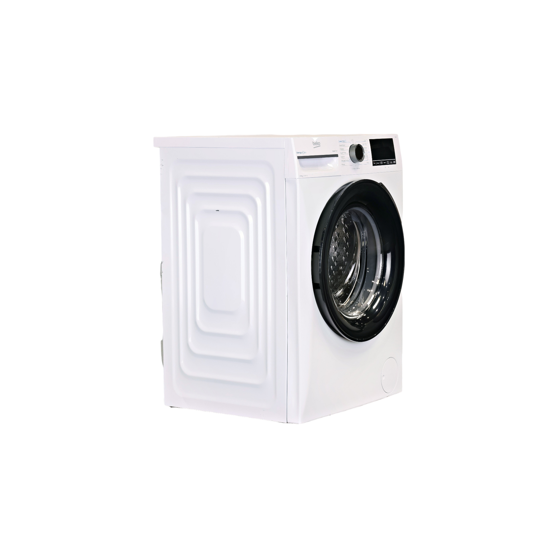 Lave-Linge Hublot 10 kg Reconditionné BEKO BM3WFU410211B : vue du côté droit