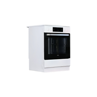 Cuisinière Vitrocéramique  Reconditionné AMICA ACV7005SRW : vue du côté droit
