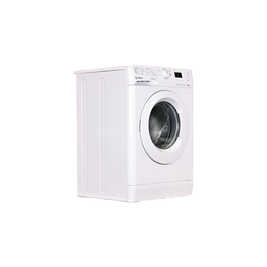 Lave-Linge Hublot 7 kg Reconditionné INDESIT MTWA71296WFR : vue du côté droit