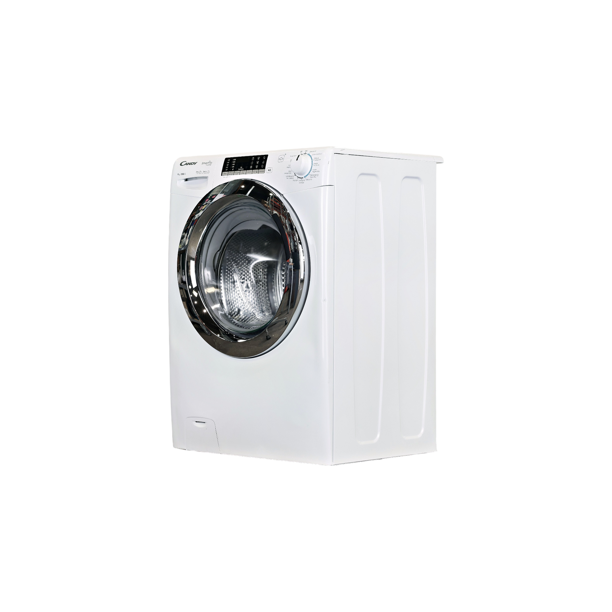 Lave-Linge Hublot 9 kg Reconditionné CANDY CSO 596TWMC/1-S : vue du côté gauche