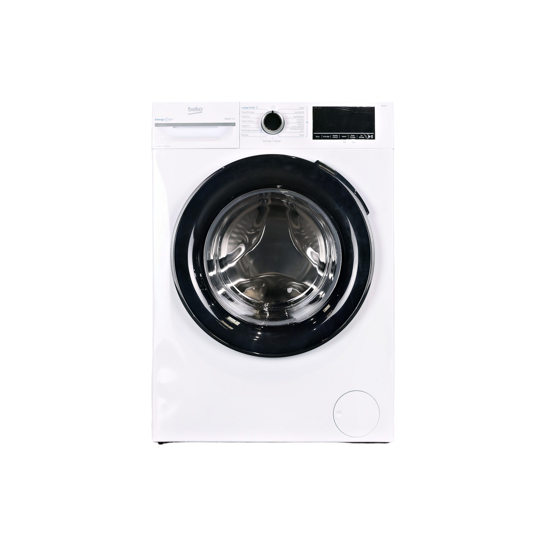 Lave-Linge Hublot 10 kg Reconditionné BEKO BM3WFU410211B : vue de face