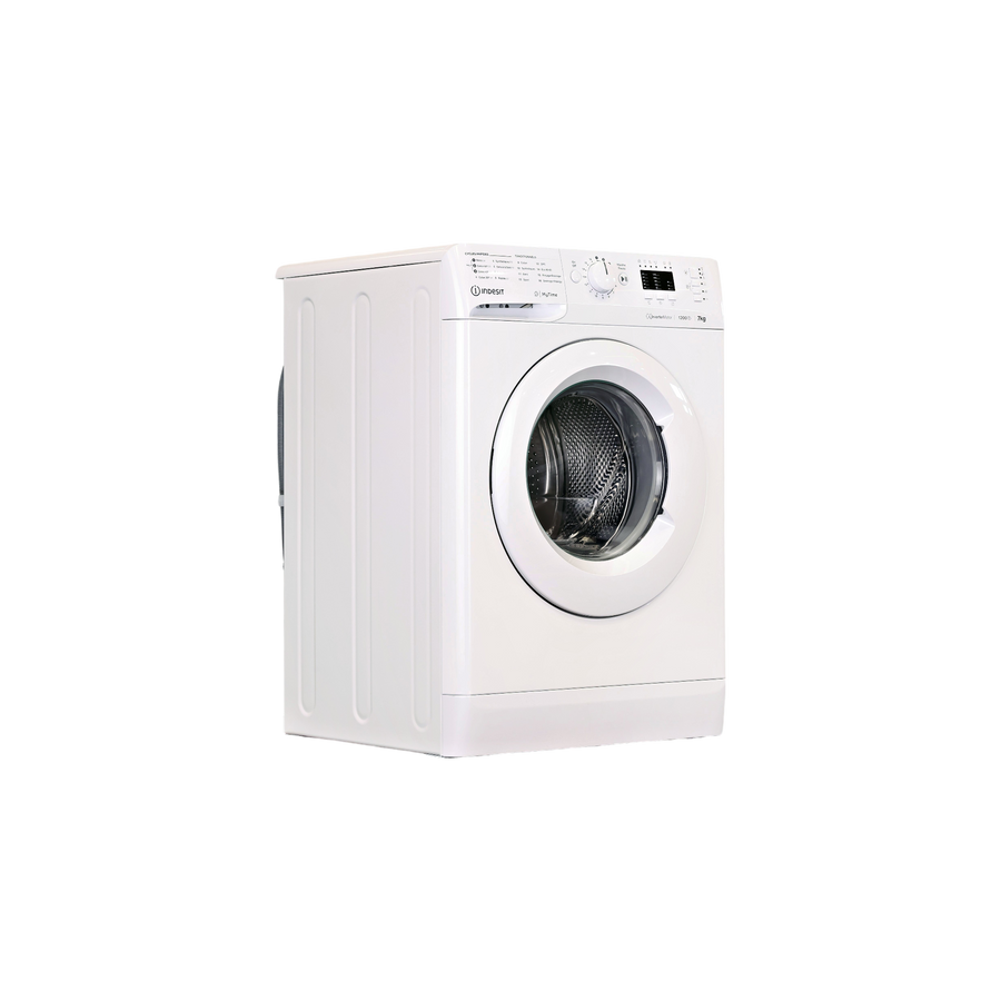 Lave-Linge Hublot 7 kg Reconditionné INDESIT MTWA71296WFR : vue du côté droit