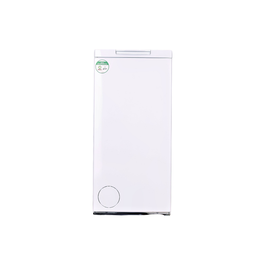 Lave-Linge Top 6 kg Reconditionné INDESIT BTWDS6261FR : vue de face