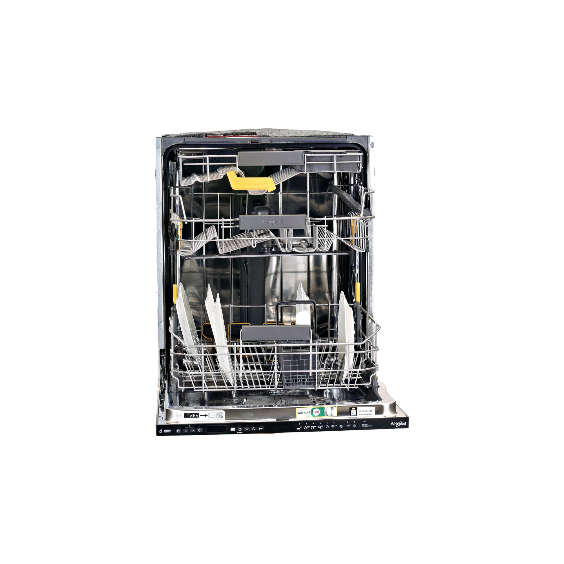Lave-Vaisselle Encastrable 15 Cvts Reconditionné WHIRLPOOL WH8IB15AM6TS0 : vue de l'intérieur