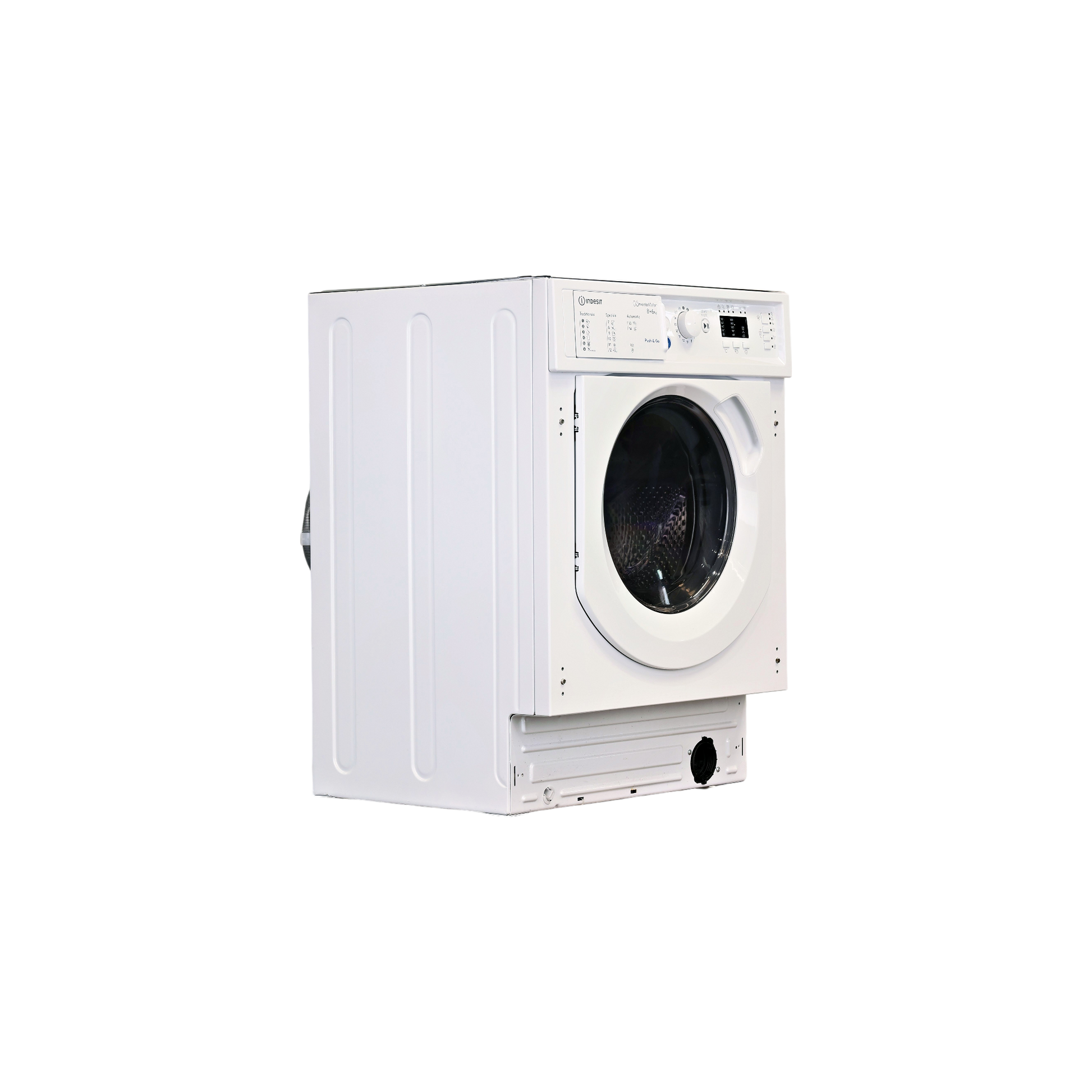 Lave-Linge Sechant 8 kg Reconditionné INDESIT BI WDIL 861484 EU : vue du côté droit