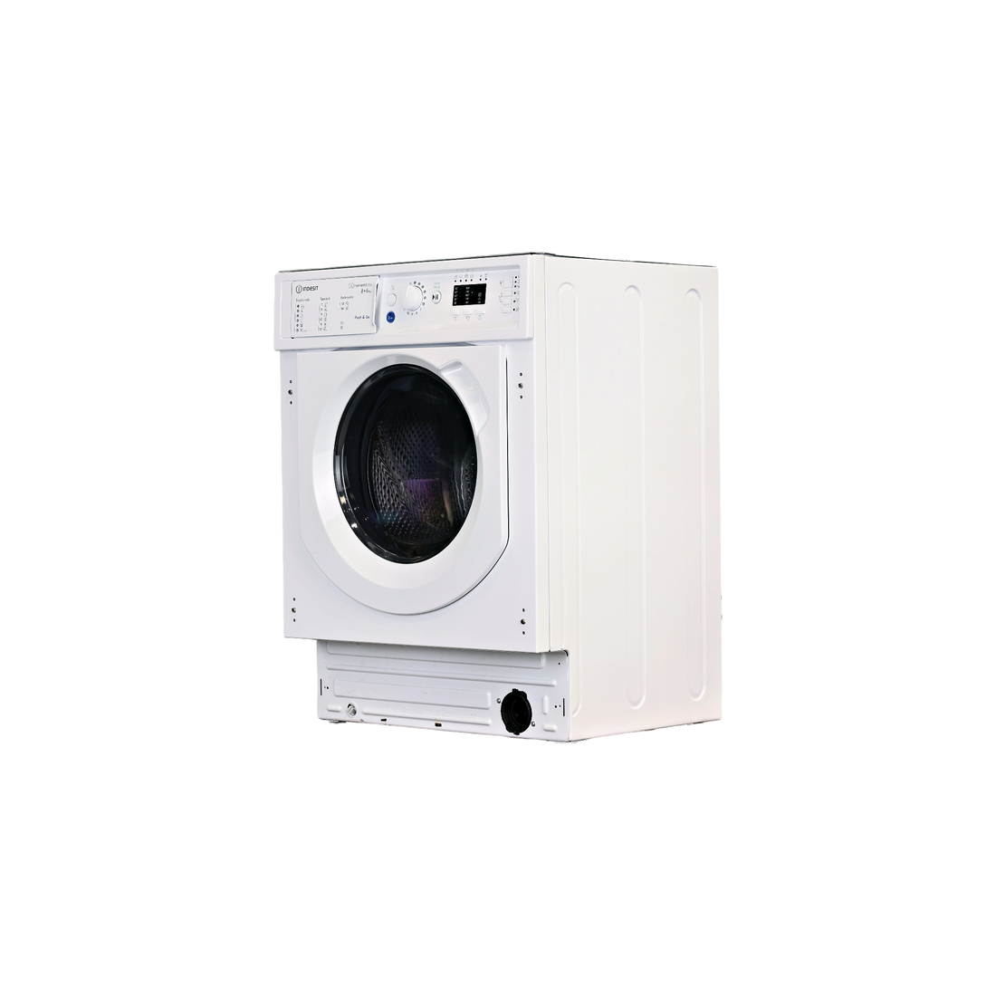 Lave-Linge Sechant 8 kg Reconditionné INDESIT BI WDIL 861484 EU : vue du côté gauche