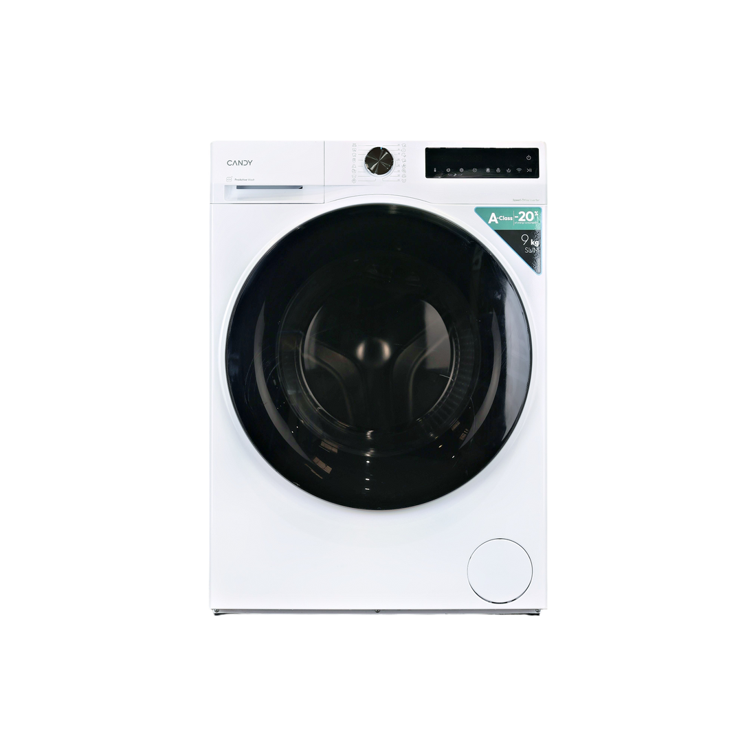 Lave-Linge Hublot 9 kg Reconditionné CANDY BP 49SBL8-FR : vue de face