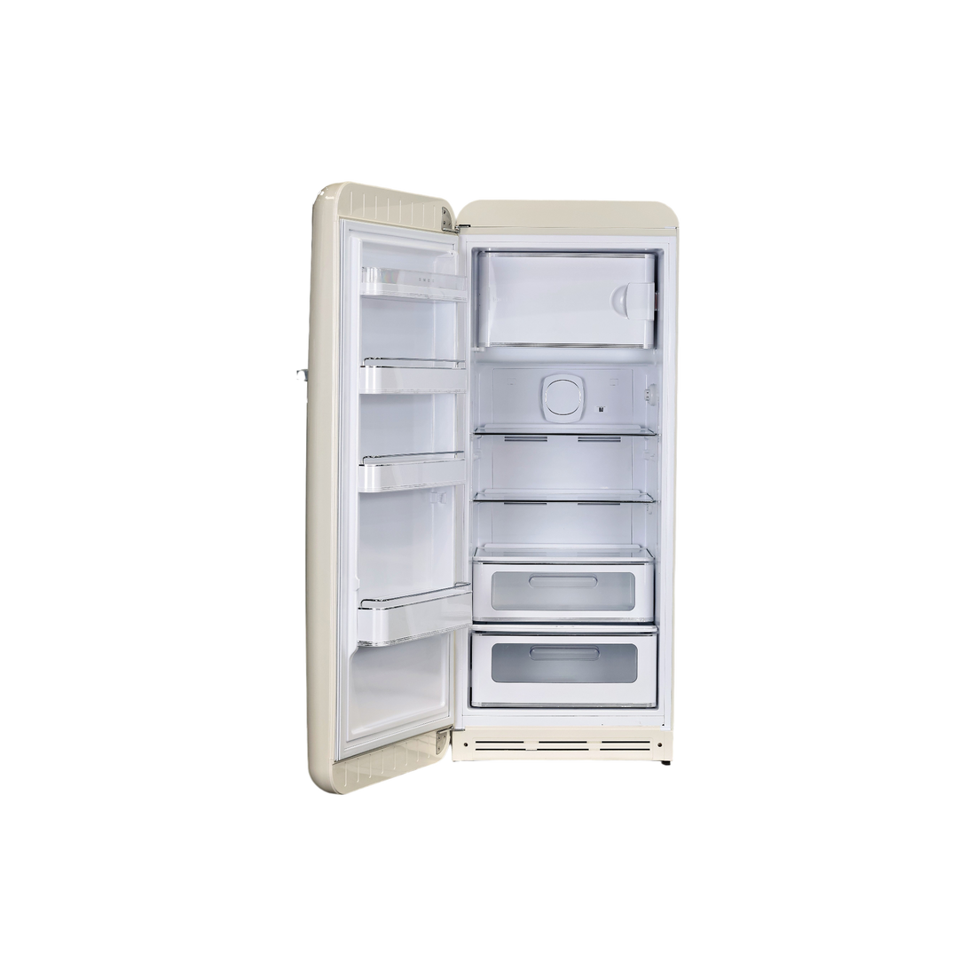 Réfrigérateur Avec Congélateur 270 L Reconditionné SMEG FAB28LCR5 : vue de l'intérieur