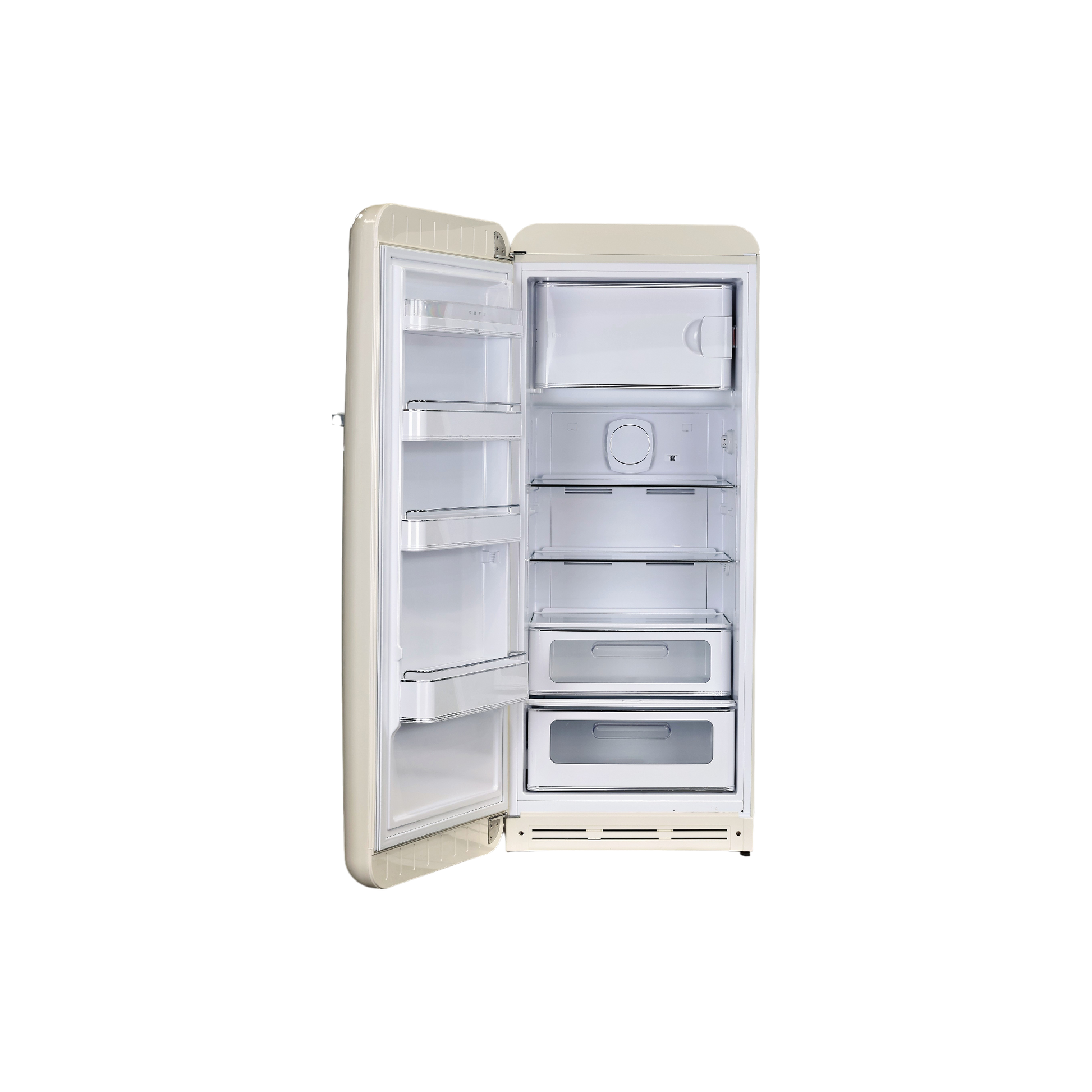 Réfrigérateur Avec Congélateur 270 L Reconditionné SMEG FAB28LCR5 : vue de l'intérieur