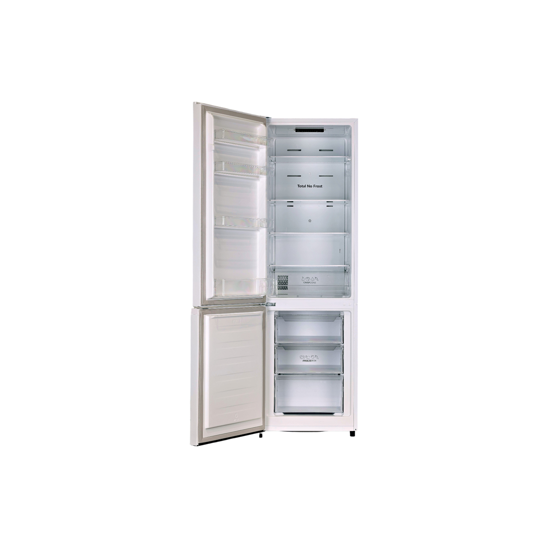 Réfrigérateur Avec Congélateur 255 L Reconditionné GORENJE NRK418EEW4 : vue de l'intérieur
