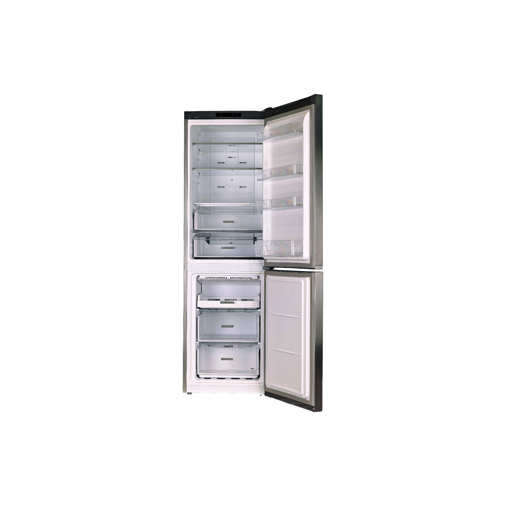 Réfrigérateur Avec Congélateur 338 L Reconditionné WHIRLPOOL W7811IOX : vue de l'intérieur