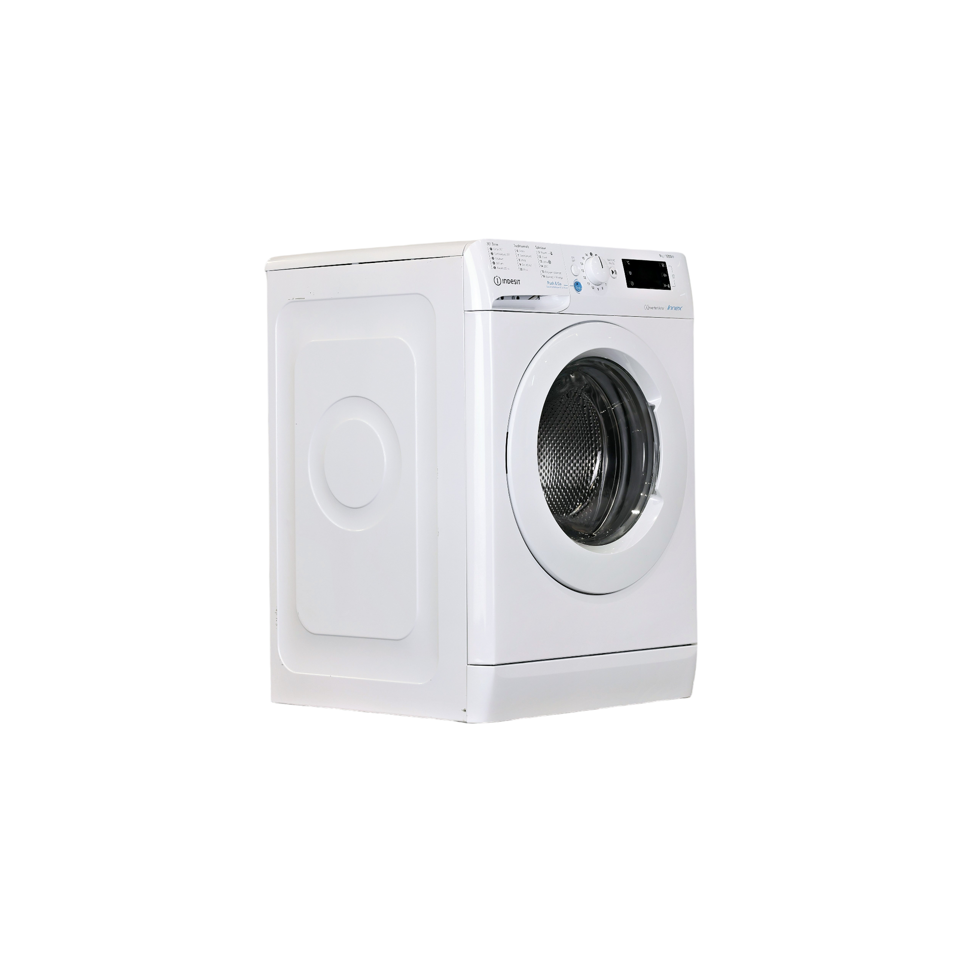 Lave-Linge Hublot 9 kg Reconditionné INDESIT BWDE91285XWFRN : vue du côté droit