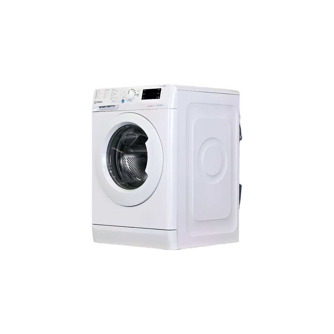 Lave-Linge Hublot 9 kg Reconditionné INDESIT BWDE91285XWFRN : vue du côté gauche