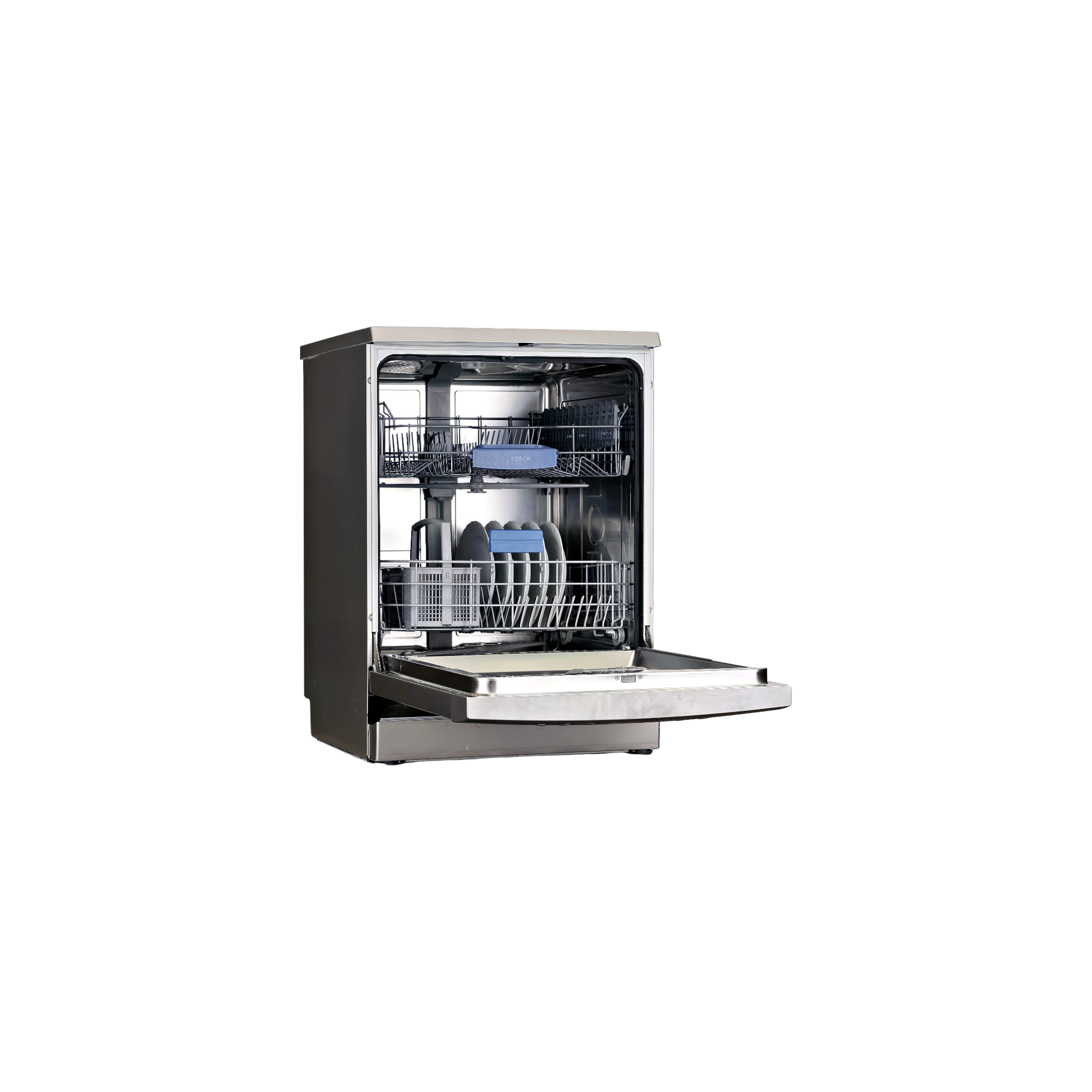 Lave-Vaisselle Pose Libre 13 Cvts Reconditionné BOSCH SMS63M28FF : vue de l'intérieur