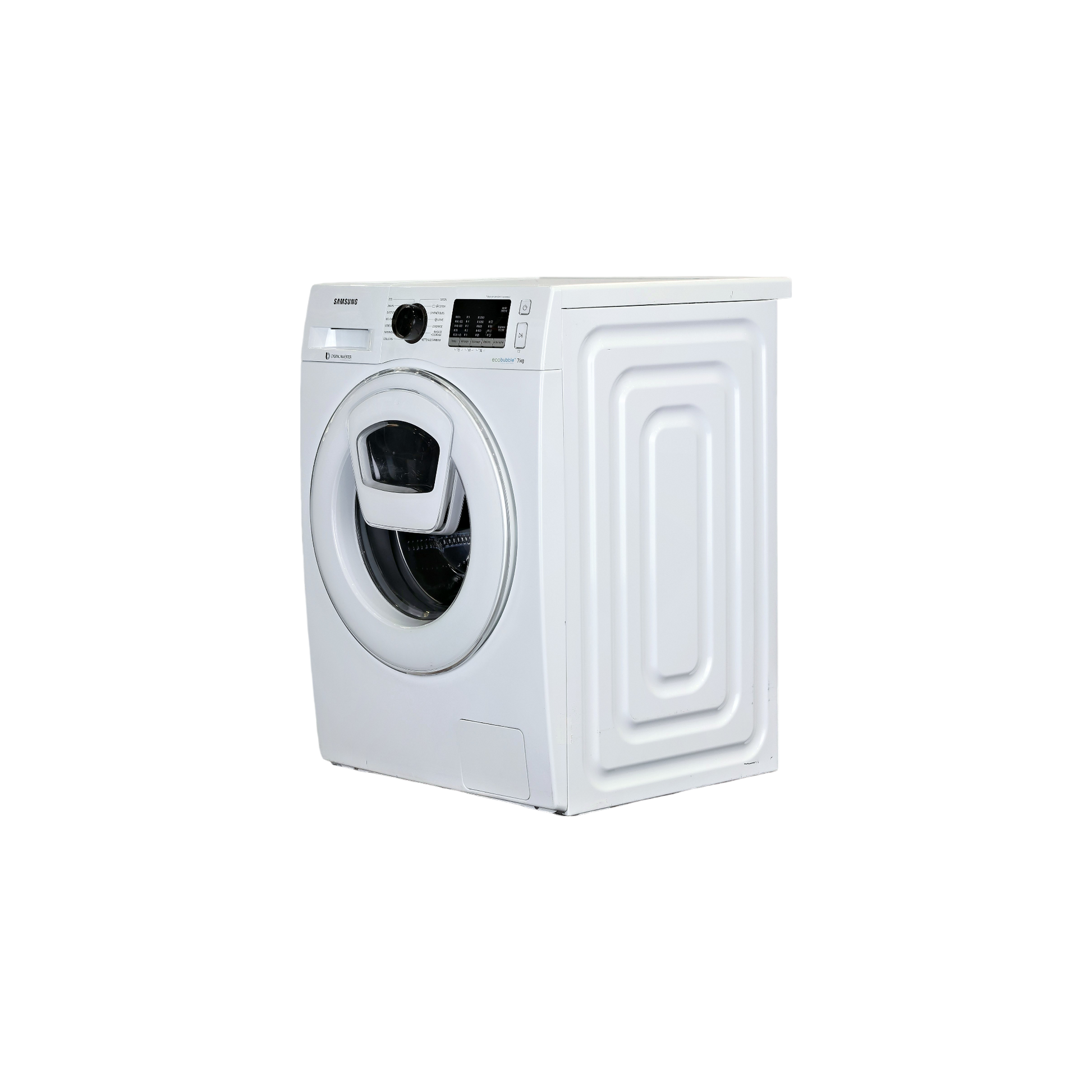 Lave-Linge Hublot 7 kg Reconditionné SAMSUNG WW70K5413WW : vue du côté gauche