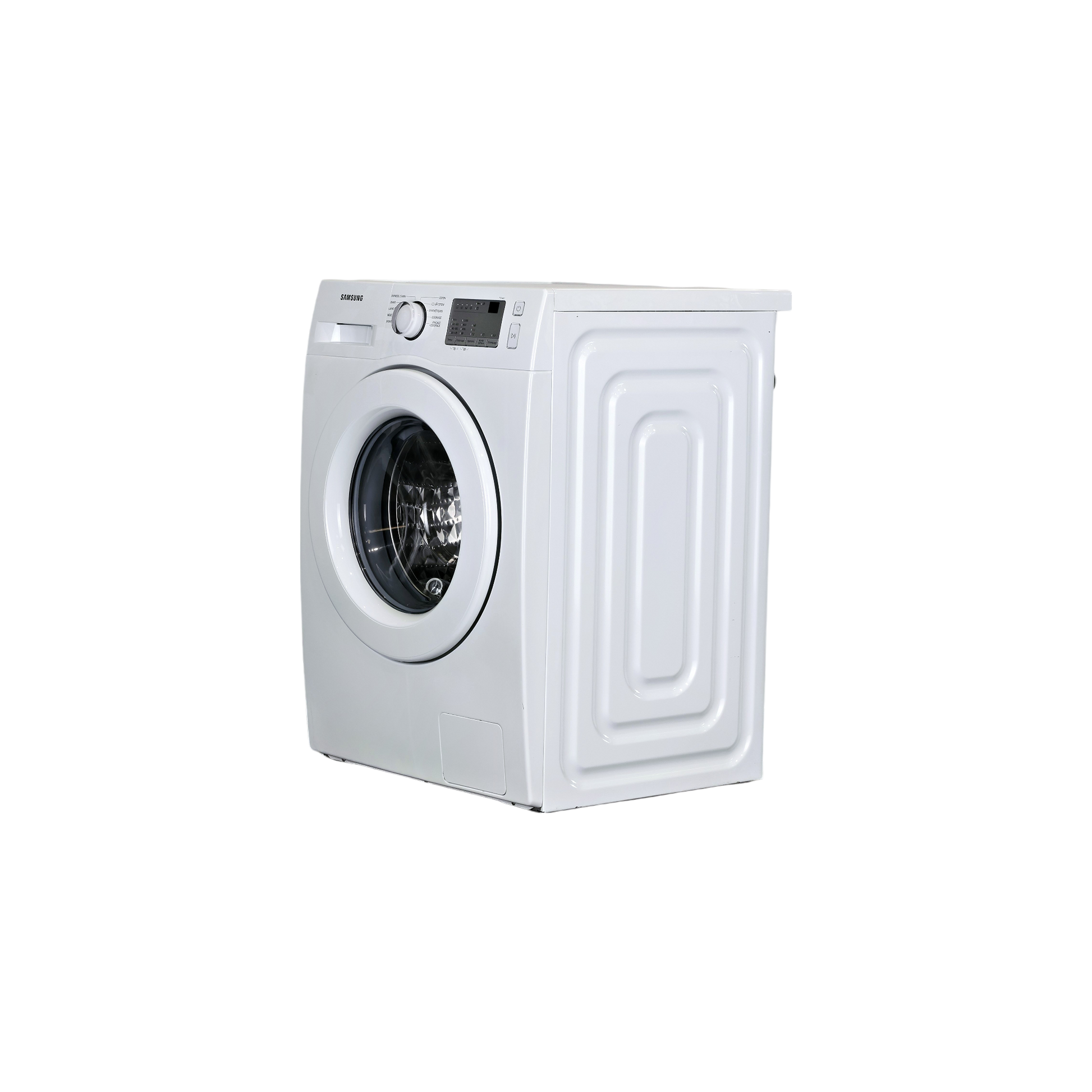 Lave-Linge Hublot 8 kg Reconditionné SAMSUNG WW80J3283KW : vue du côté gauche