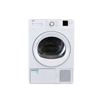 Seche-Linge Pompe À Chaleur 9 kg Reconditionné BEKO SLBF94W0 : vue de face