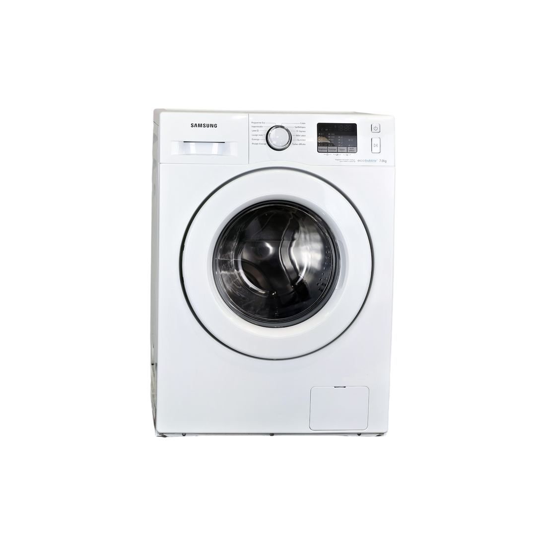 Lave-Linge Hublot 7 kg Reconditionné SAMSUNG WF70F5E0W4W : vue de face