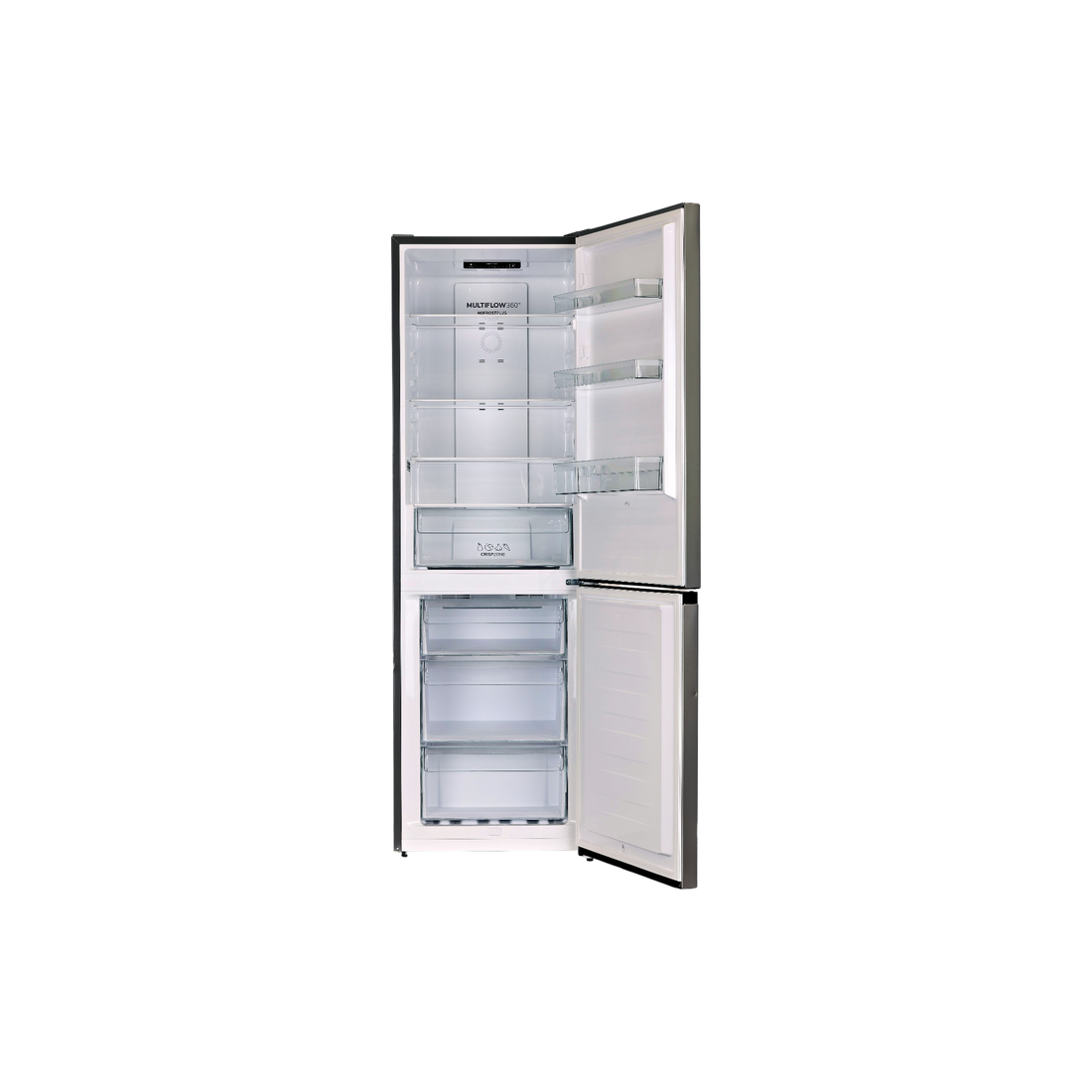 Réfrigérateur Avec Congélateur 300 L Reconditionné GORENJE NRK61CS2XL4 : vue de l'intérieur