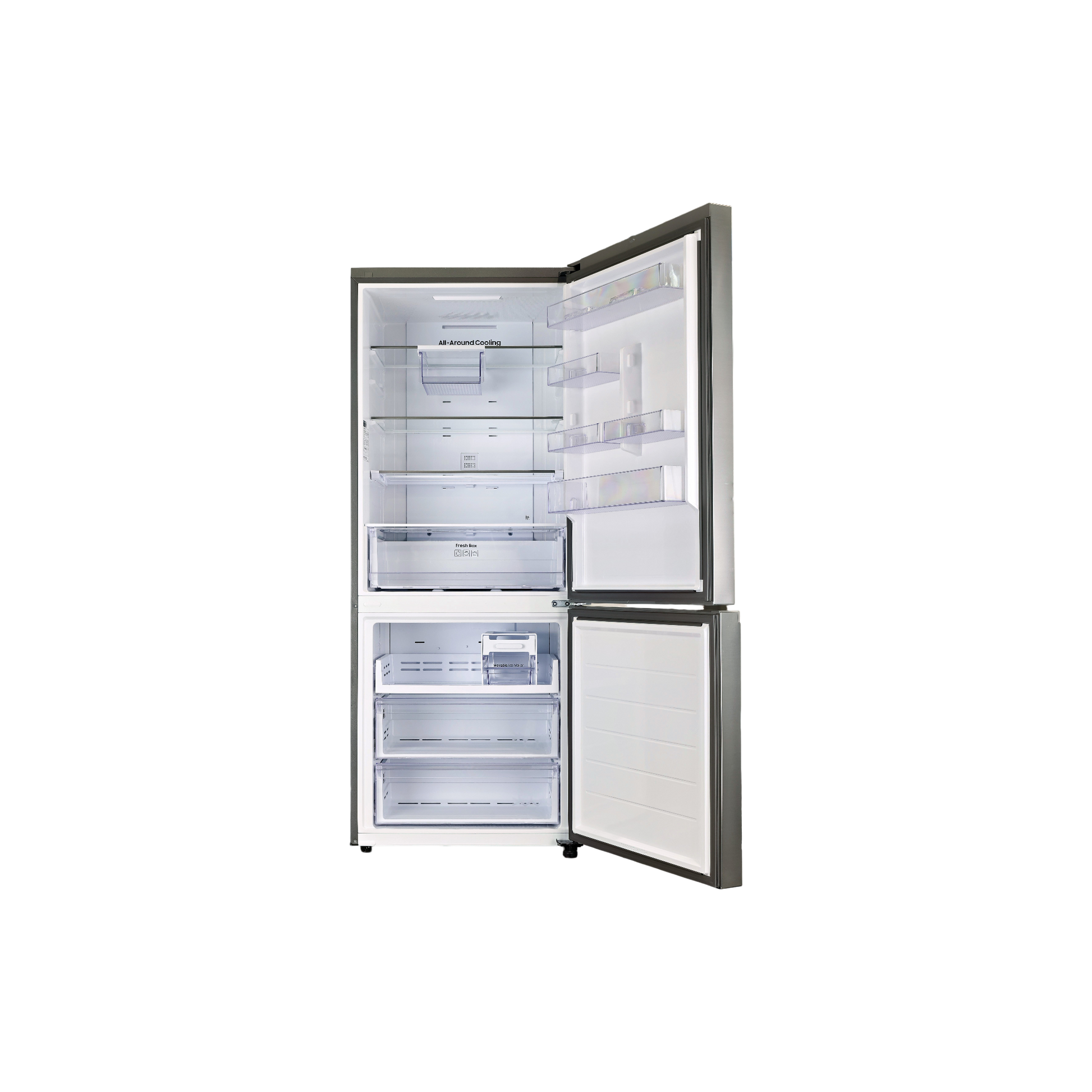Réfrigérateur Avec Congélateur 508 L Reconditionné SAMSUNG RB50DG602ES9 : vue de l'intérieur