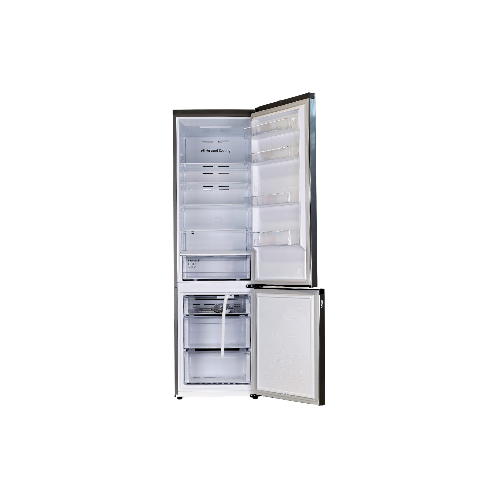 Réfrigérateur Avec Congélateur 390 L Reconditionné SAMSUNG RB38C600DSA : vue de l'intérieur