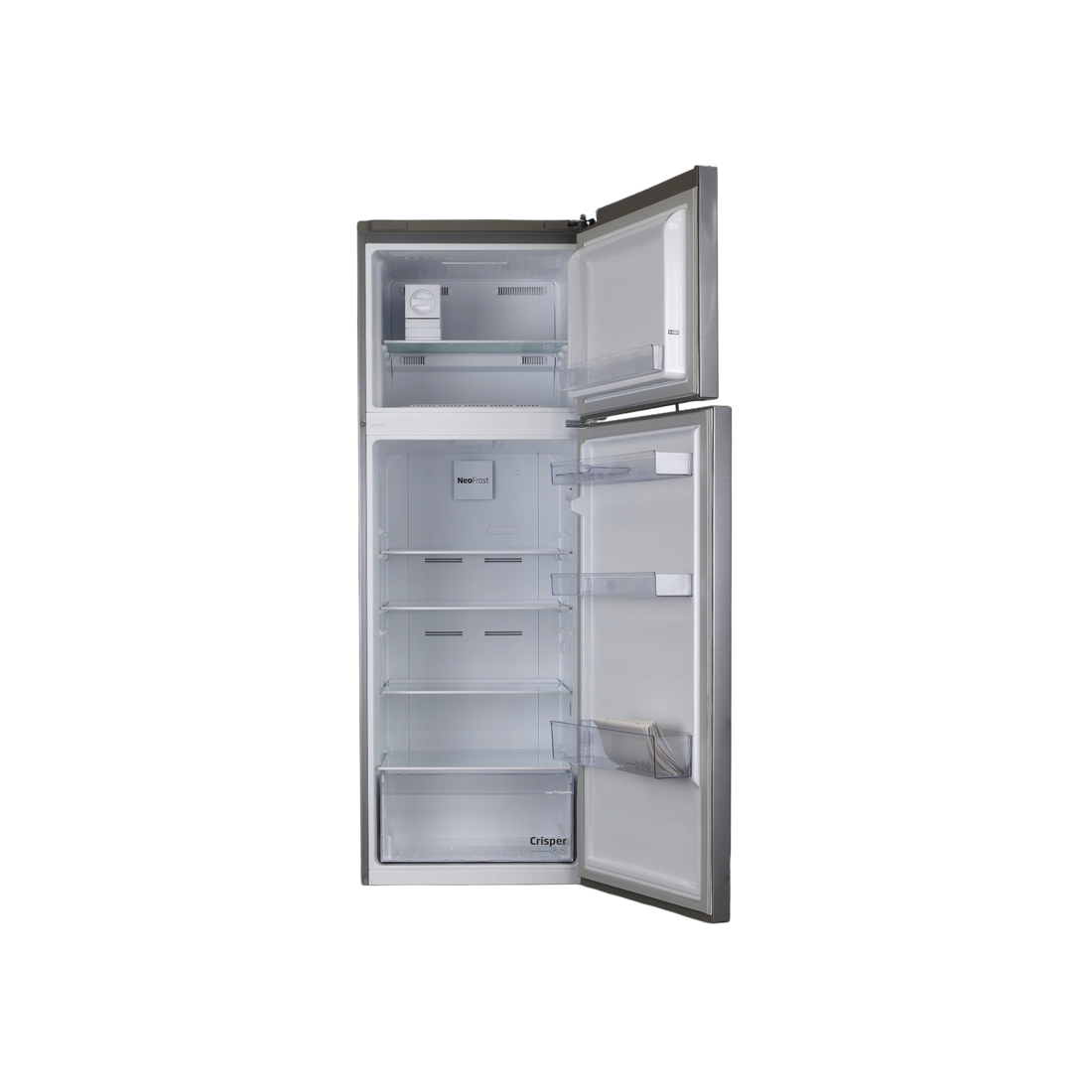 Réfrigérateur Compact 313 L Reconditionné BEKO RDNE350K30XBN : vue de l'intérieur