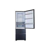 Réfrigérateur Multi-Portes 483 L Reconditionné HAIER HTW7720ENMB : vue de l'intérieur