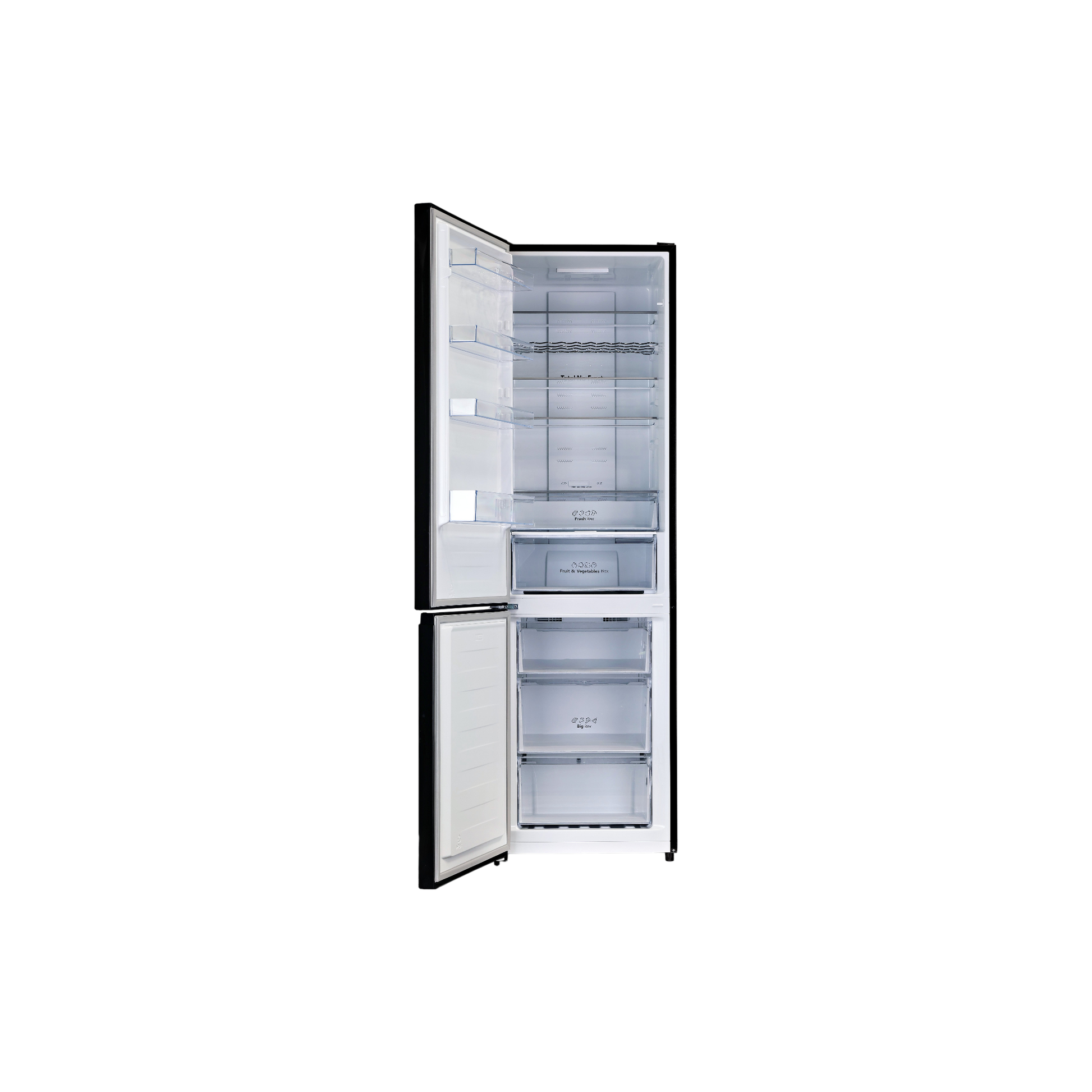 Réfrigérateur Avec Congélateur 336 L Reconditionné HISENSE RB440N4AFE : vue de l'intérieur