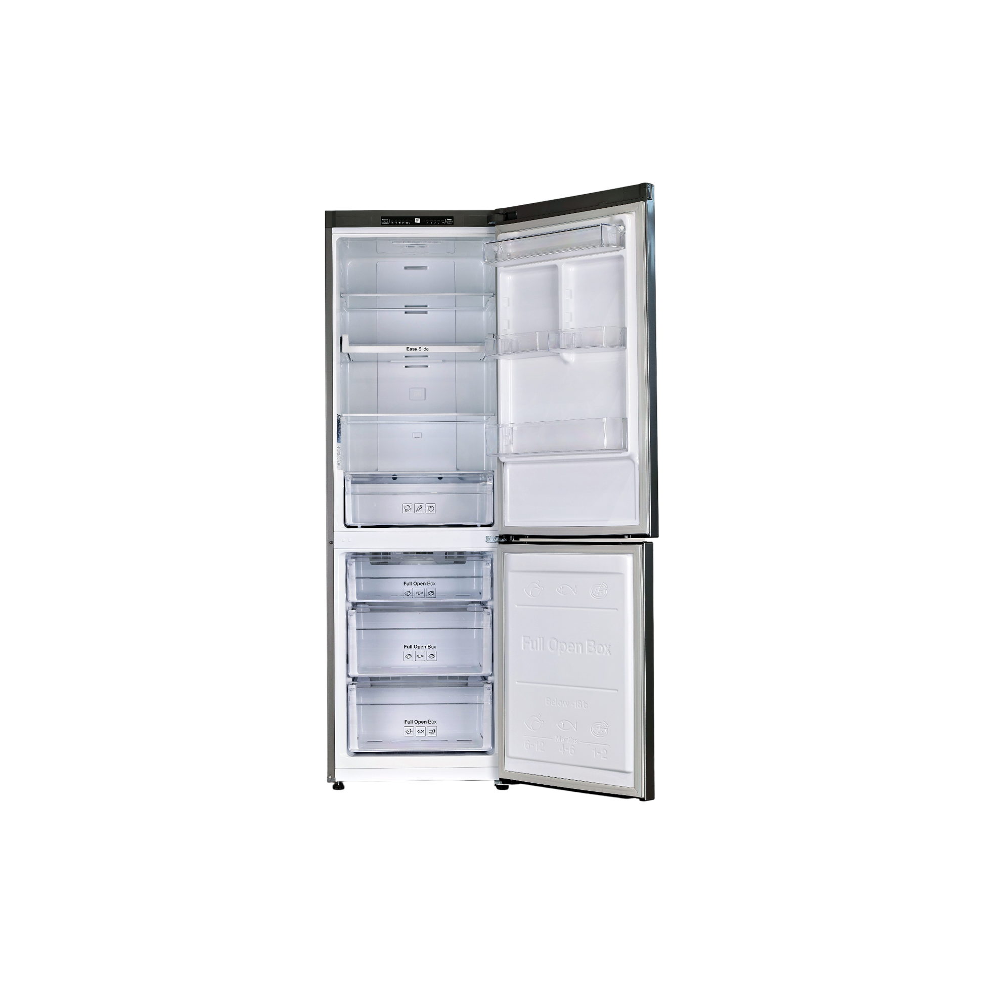 Réfrigérateur Avec Congélateur 306 L Reconditionné SAMSUNG RB31HSR2DSA : vue de l'intérieur