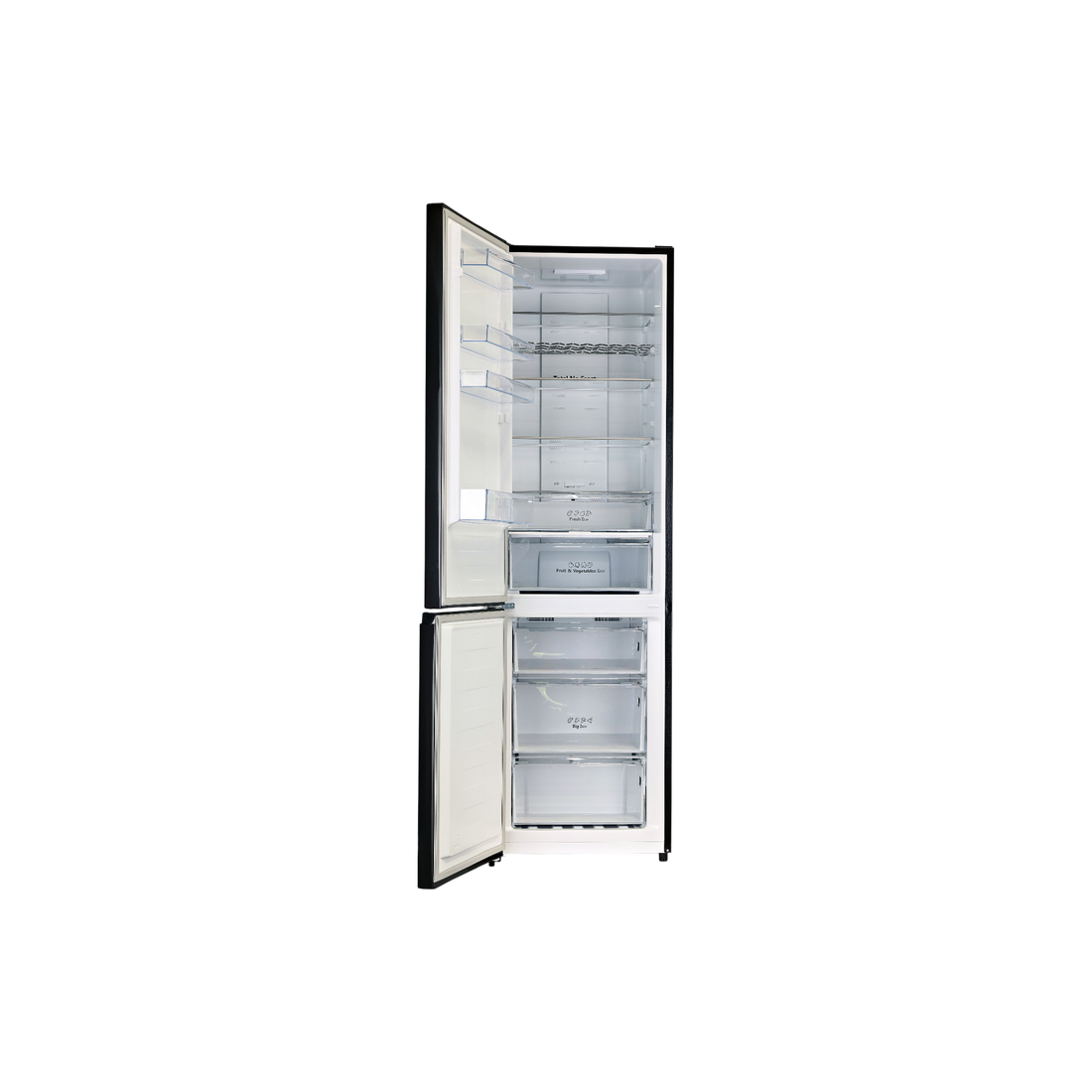 Réfrigérateur Avec Congélateur 336 L Reconditionné HISENSE RB440N4AFE : vue de l'intérieur