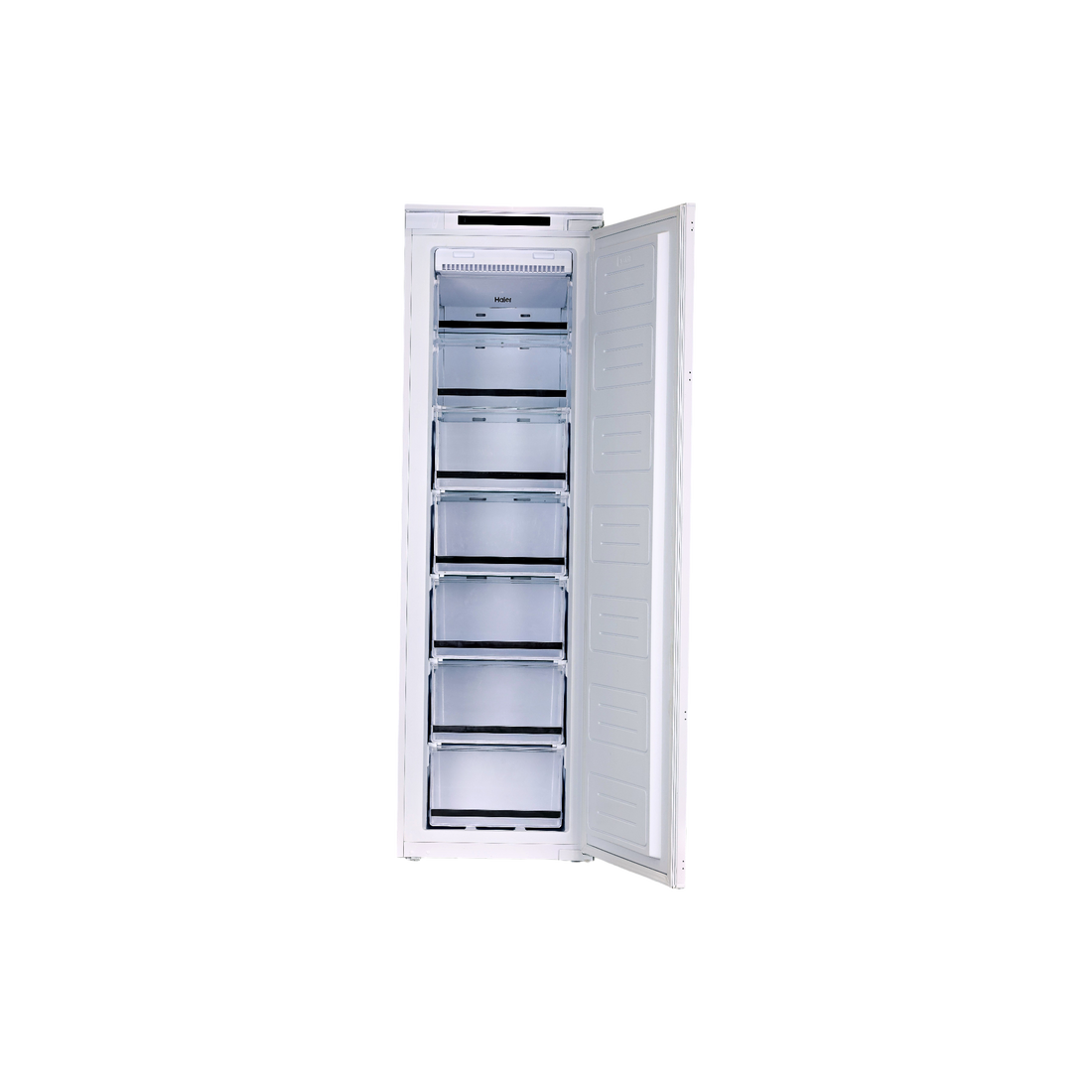 Congélateur Encastrable 200 L Reconditionné HAIER HFE 172 NF : vue de l'intérieur