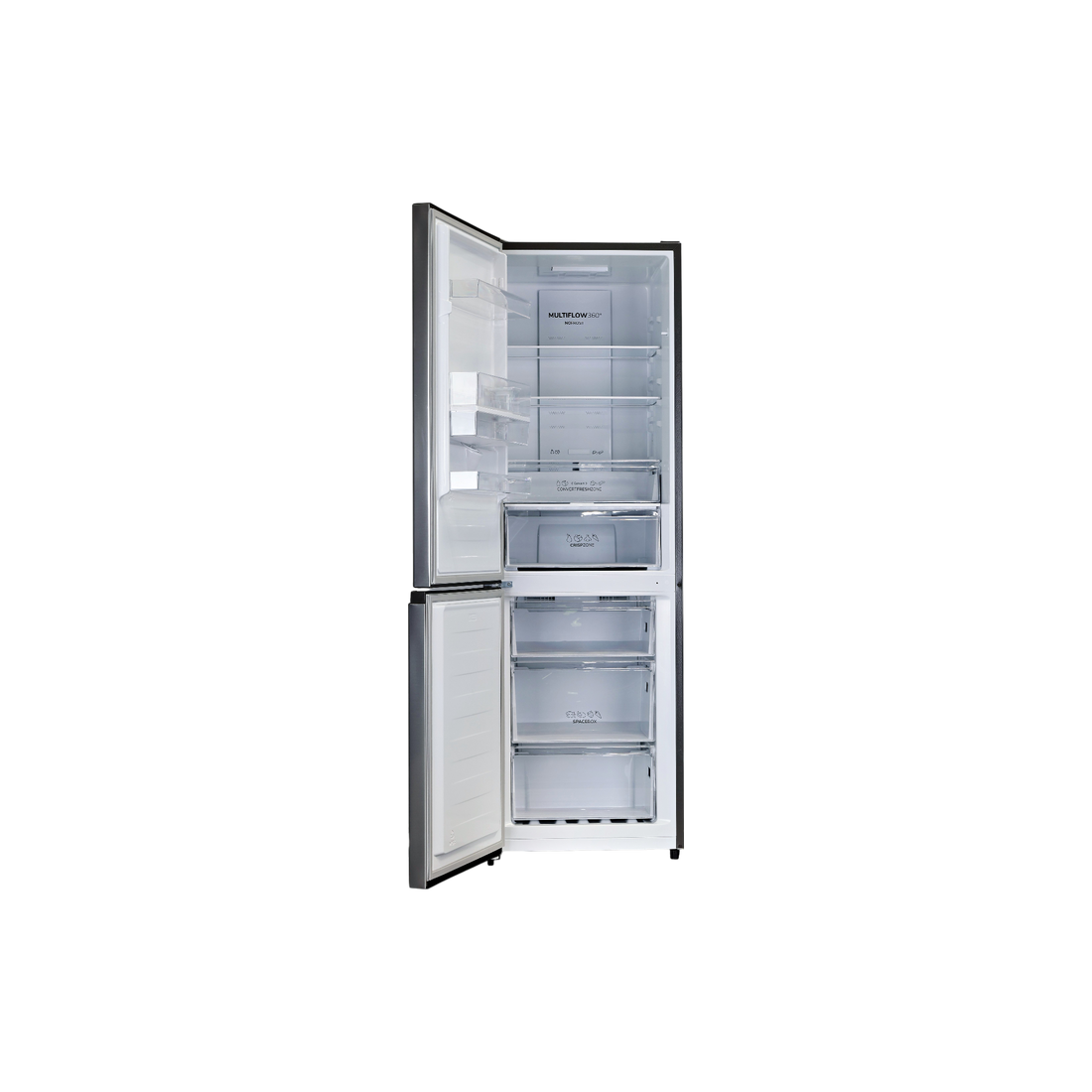 Réfrigérateur Avec Congélateur 304 L Reconditionné GORENJE NRK619EAXL4WD : vue de l'intérieur