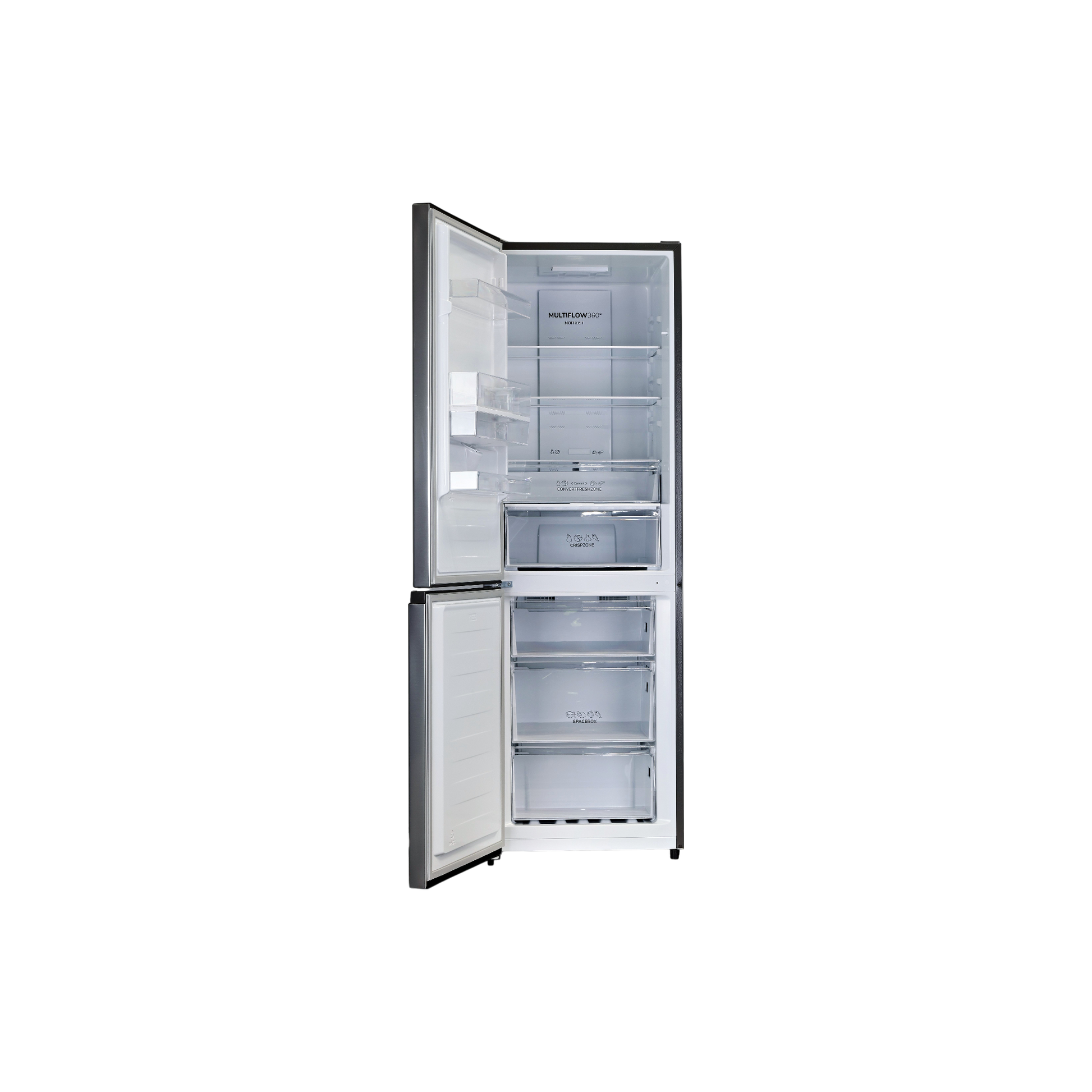 Réfrigérateur Avec Congélateur 304 L Reconditionné GORENJE NRK619EAXL4WD : vue de l'intérieur