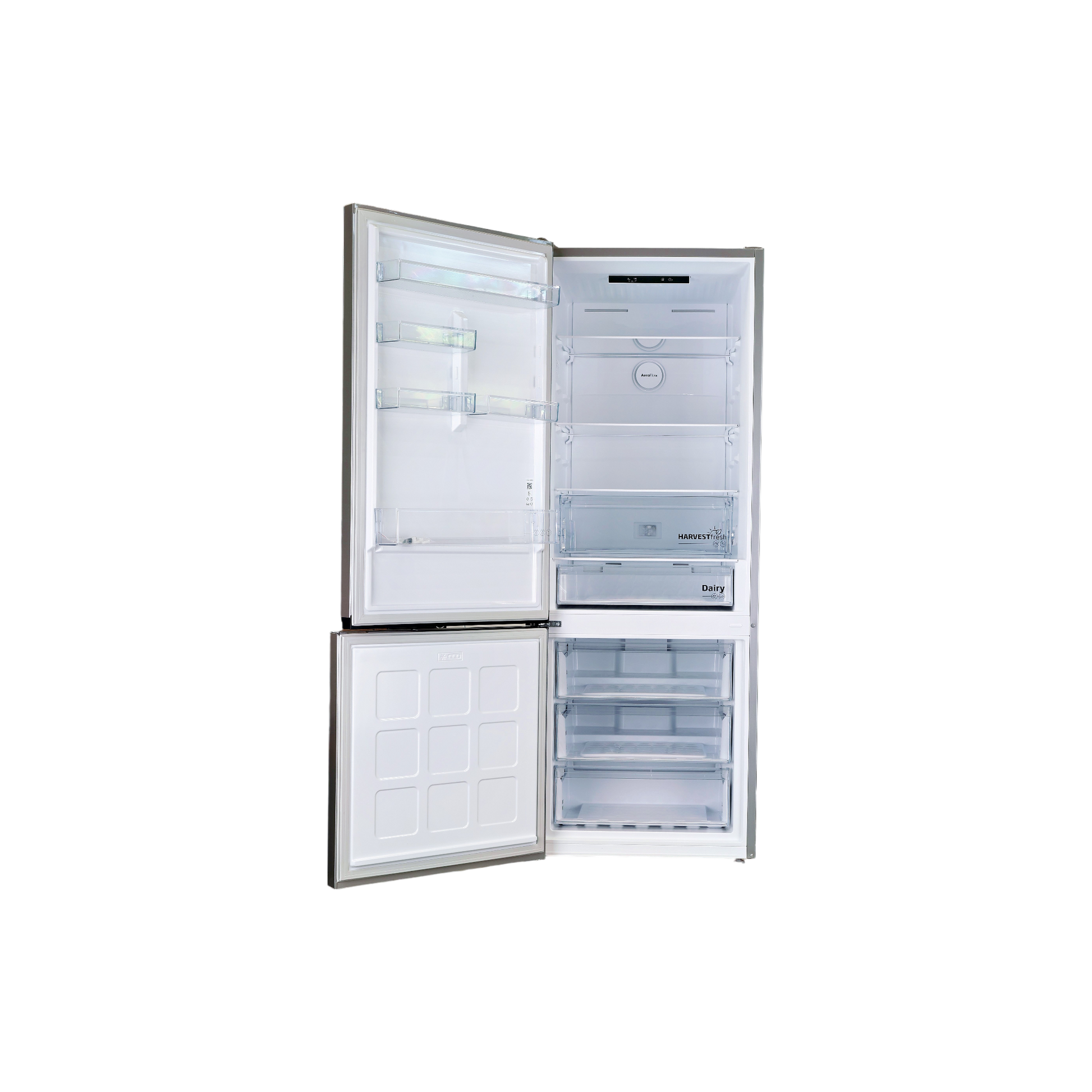 Réfrigérateur Avec Congélateur 485 L Reconditionné BEKO B3RCNE565HXB : vue de l'intérieur