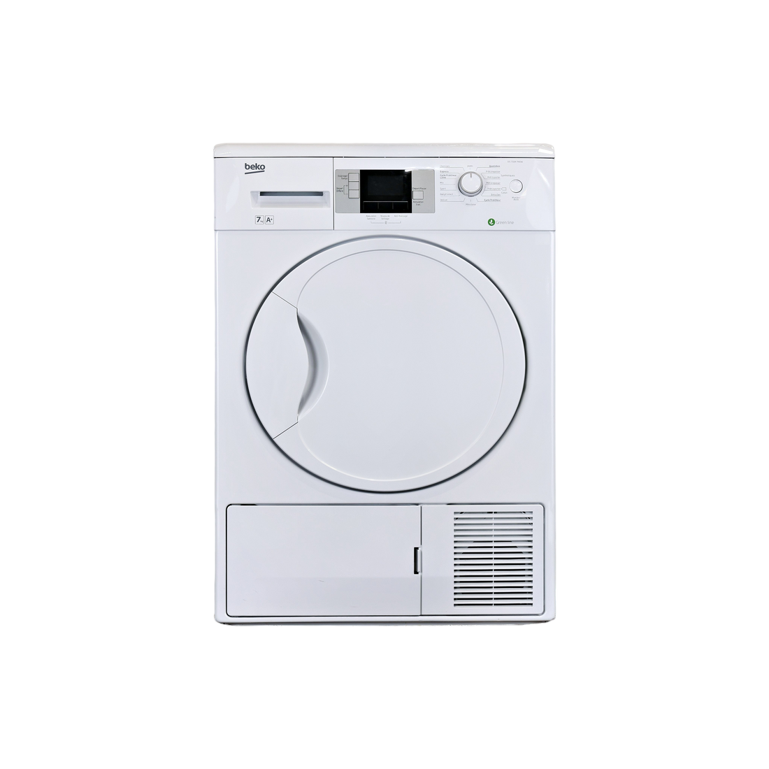 Seche-Linge Pompe À Chaleur 7 kg Reconditionné BEKO DS7304PA0W : vue de face